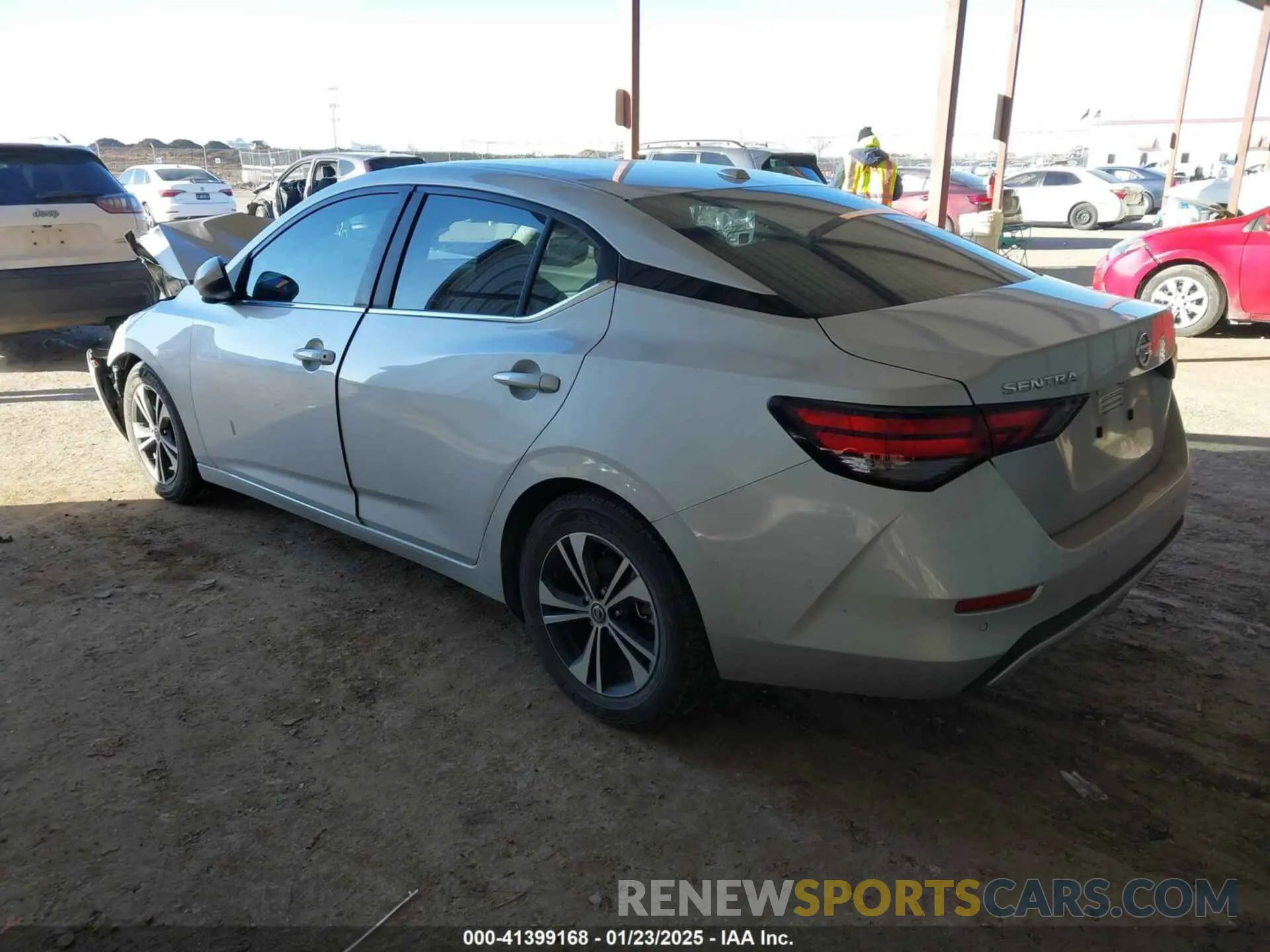 3 Photograph of a damaged car 3N1AB8CV7PY253369 NISSAN SENTRA 2023