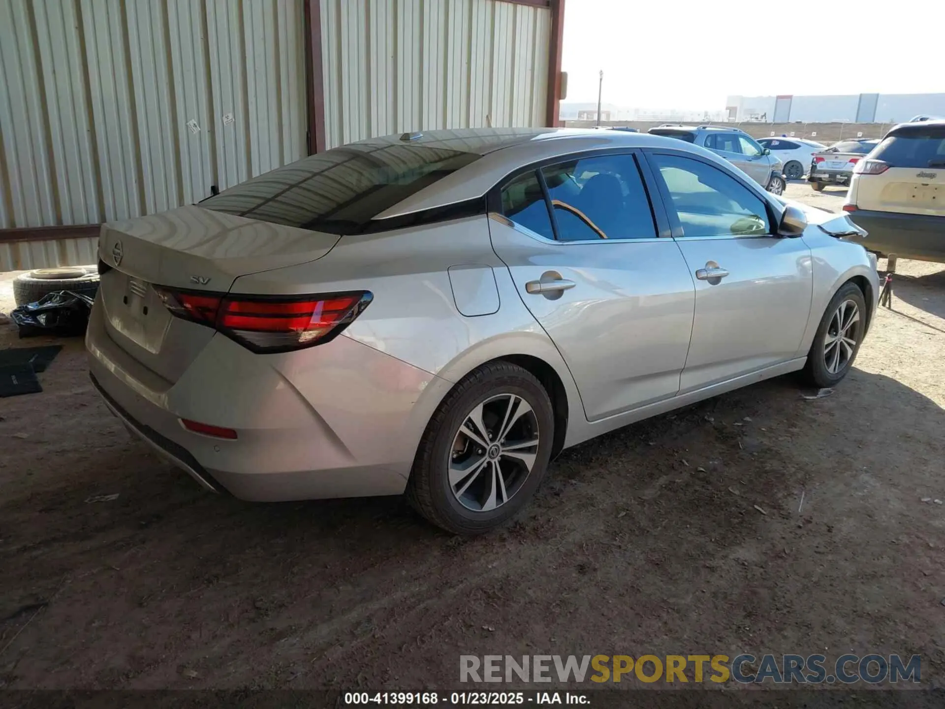 4 Photograph of a damaged car 3N1AB8CV7PY253369 NISSAN SENTRA 2023