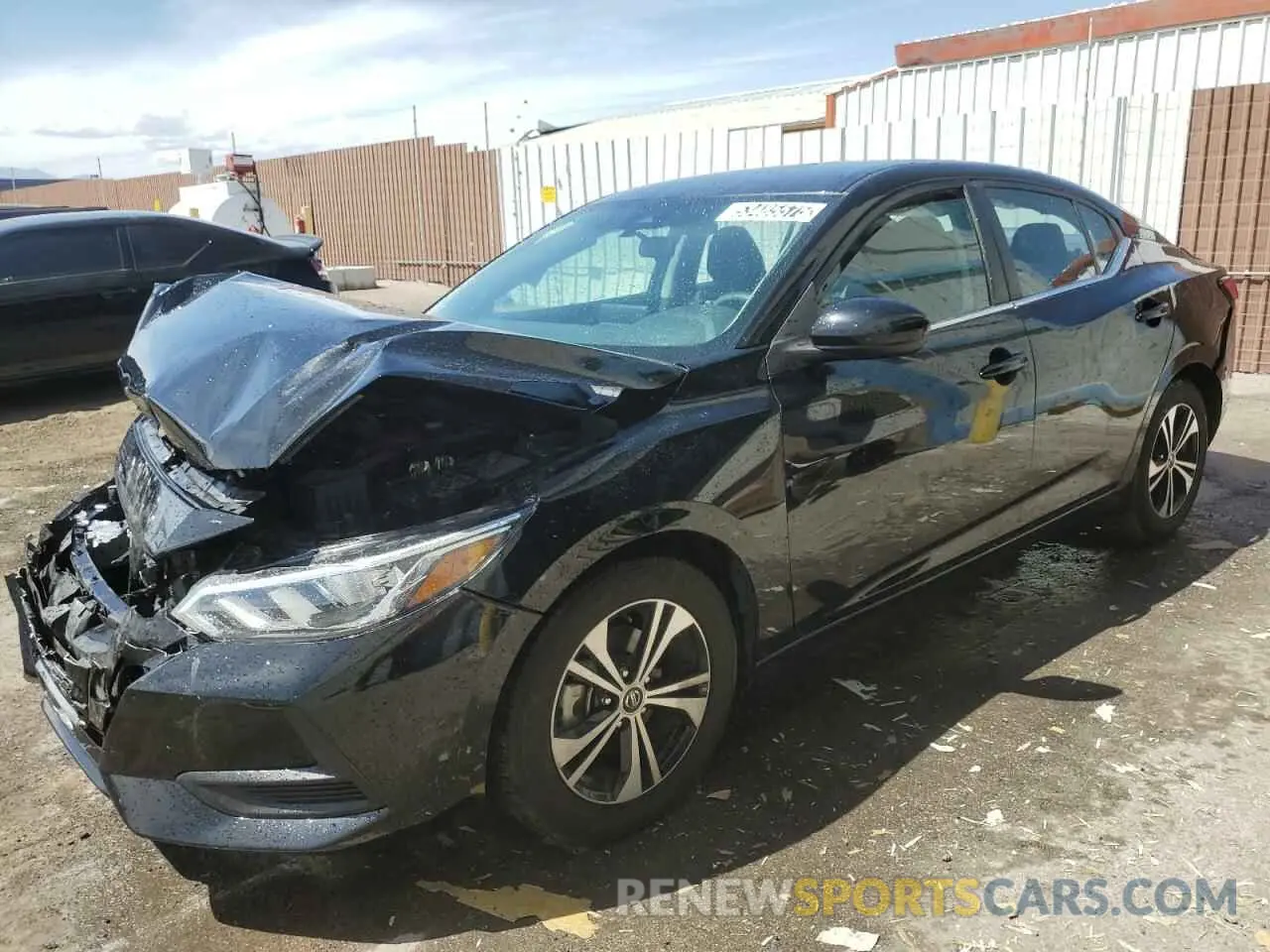 1 Photograph of a damaged car 3N1AB8CV7PY265439 NISSAN SENTRA 2023
