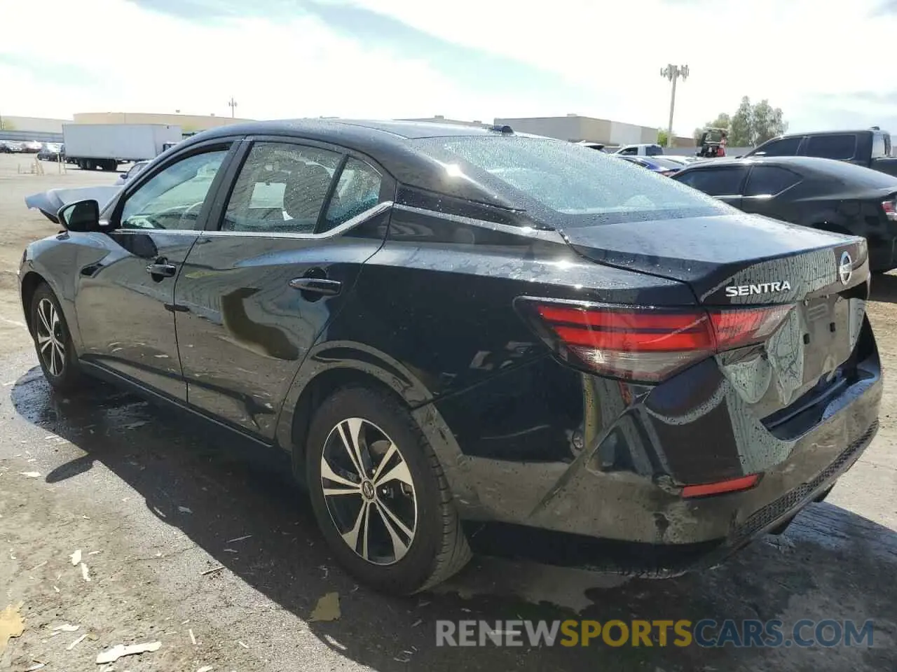 2 Photograph of a damaged car 3N1AB8CV7PY265439 NISSAN SENTRA 2023