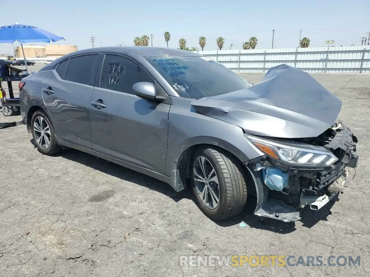 4 Photograph of a damaged car 3N1AB8CV7PY269992 NISSAN SENTRA 2023