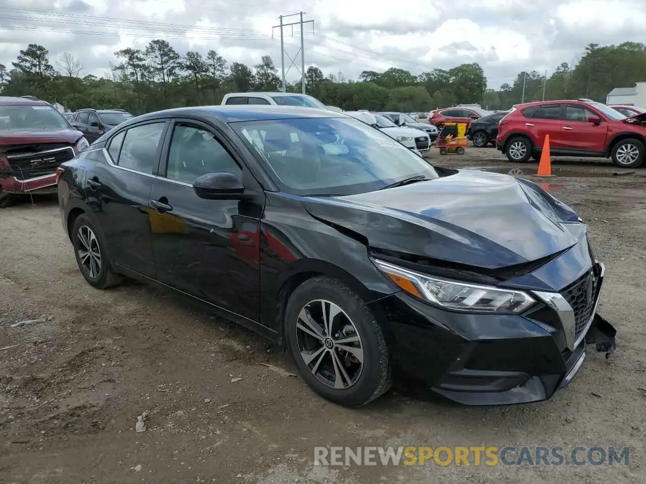 4 Photograph of a damaged car 3N1AB8CV7PY277106 NISSAN SENTRA 2023