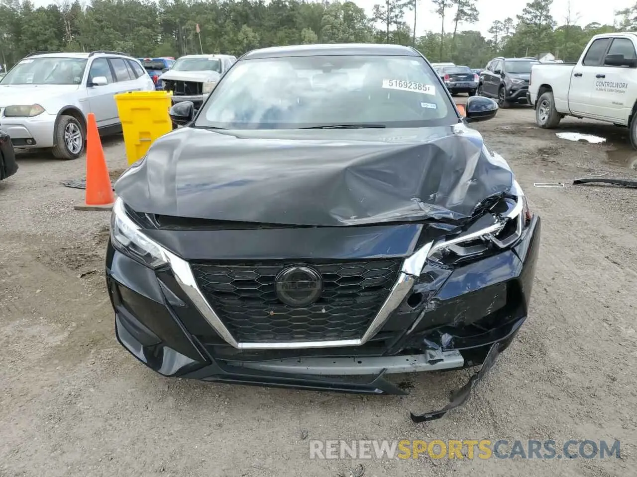 5 Photograph of a damaged car 3N1AB8CV7PY277106 NISSAN SENTRA 2023
