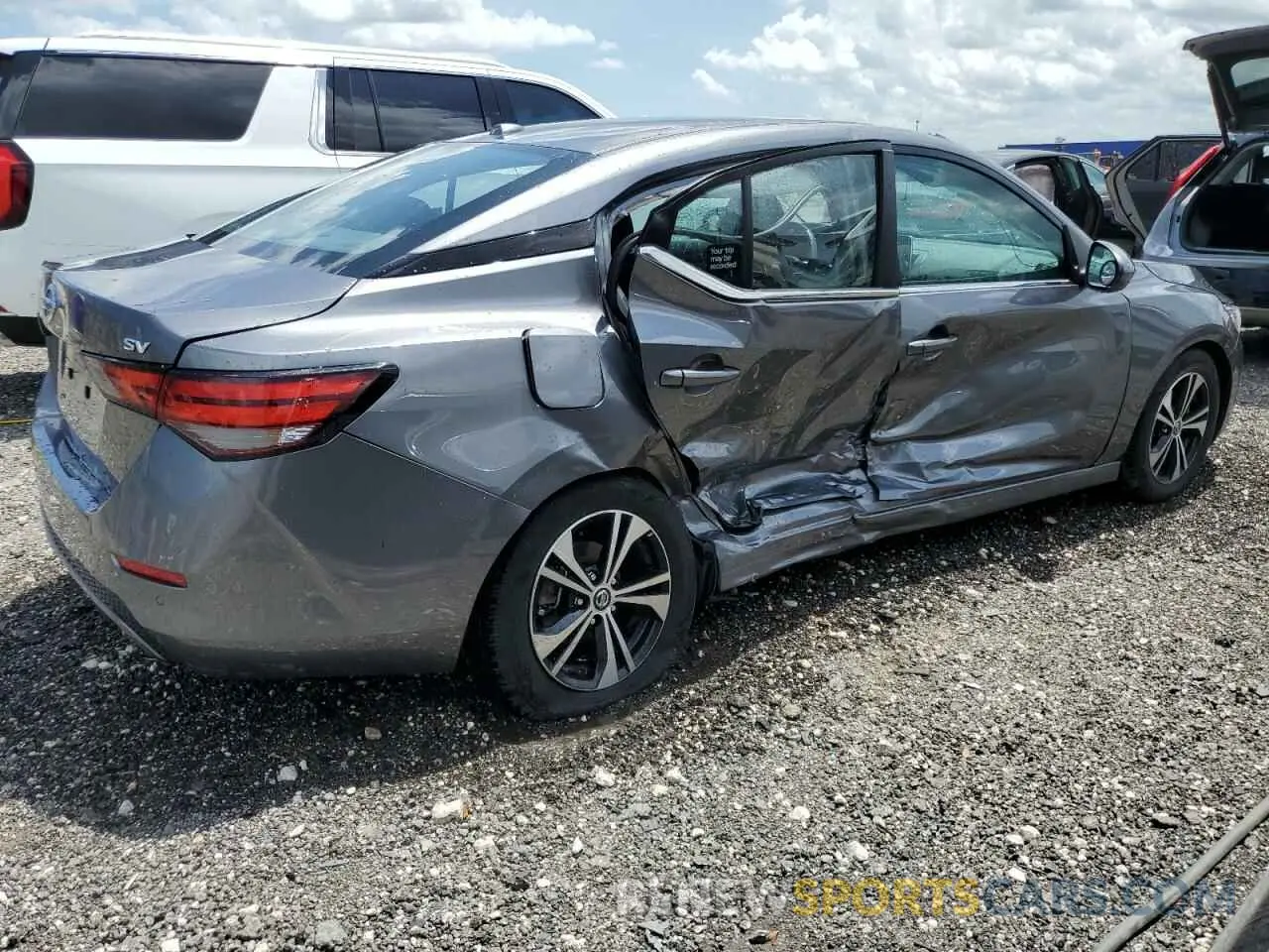 3 Photograph of a damaged car 3N1AB8CV7PY284315 NISSAN SENTRA 2023