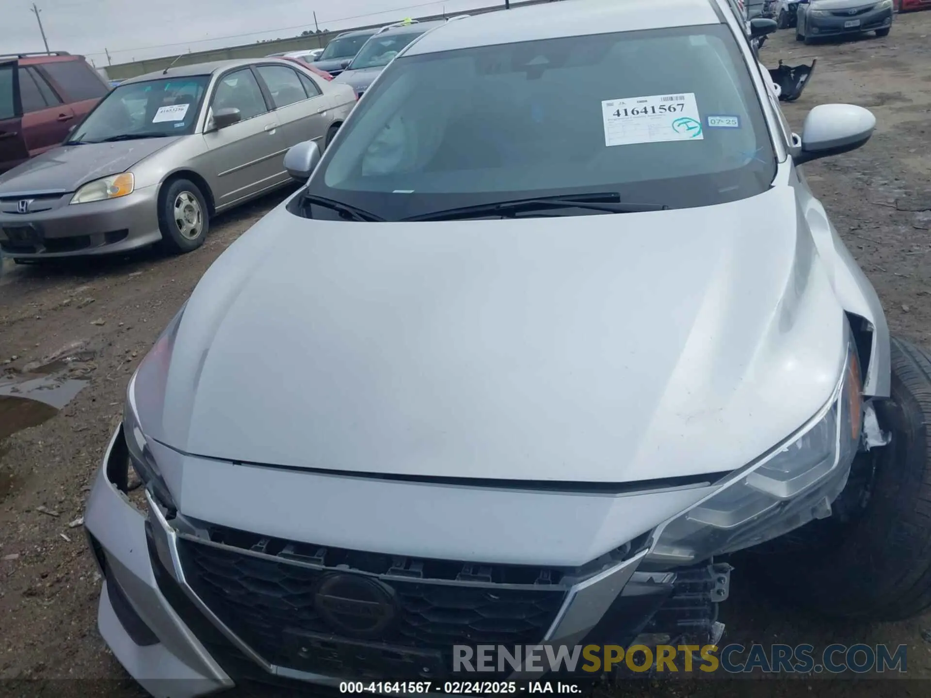 11 Photograph of a damaged car 3N1AB8CV7PY293953 NISSAN SENTRA 2023