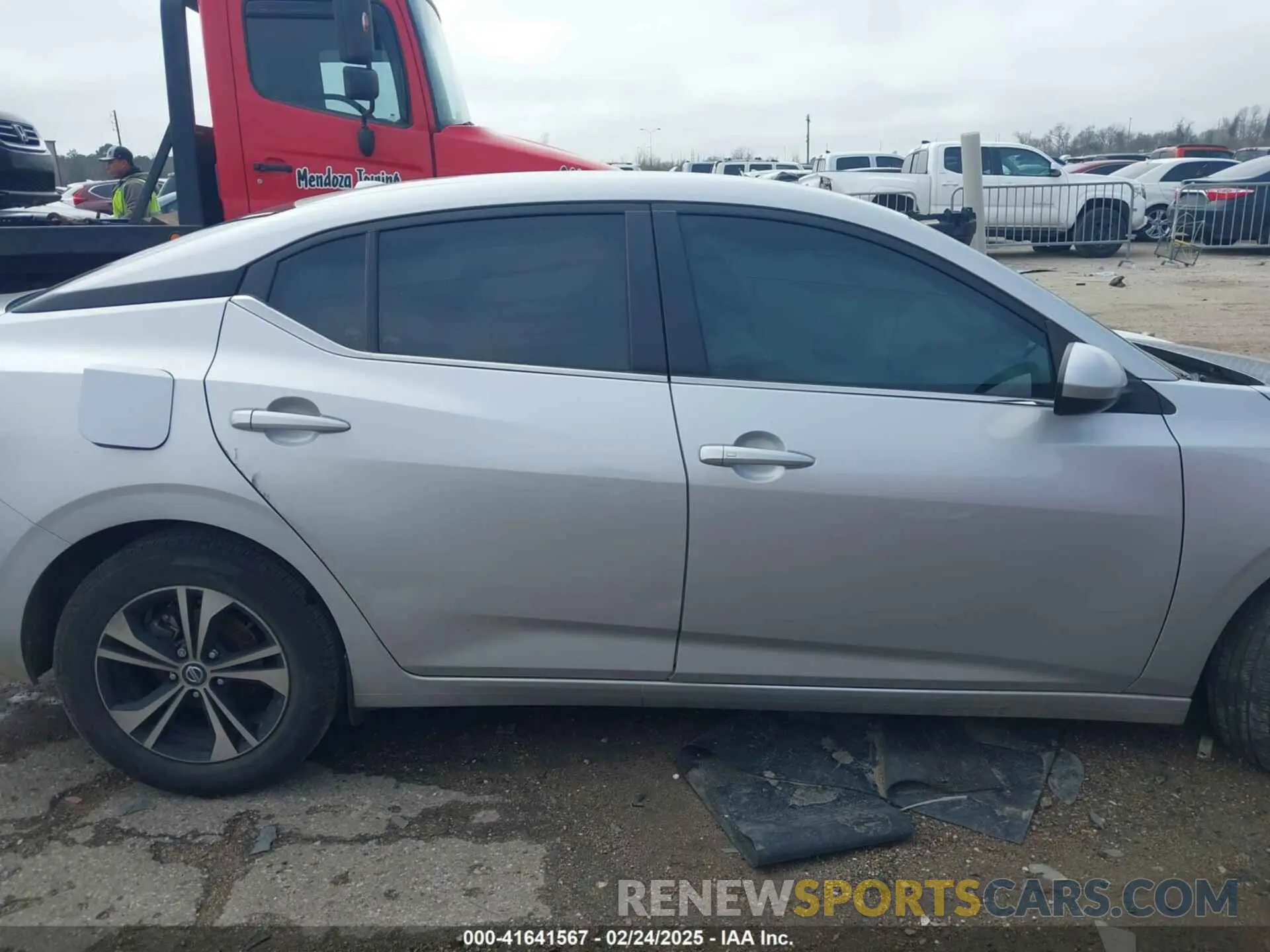 12 Photograph of a damaged car 3N1AB8CV7PY293953 NISSAN SENTRA 2023