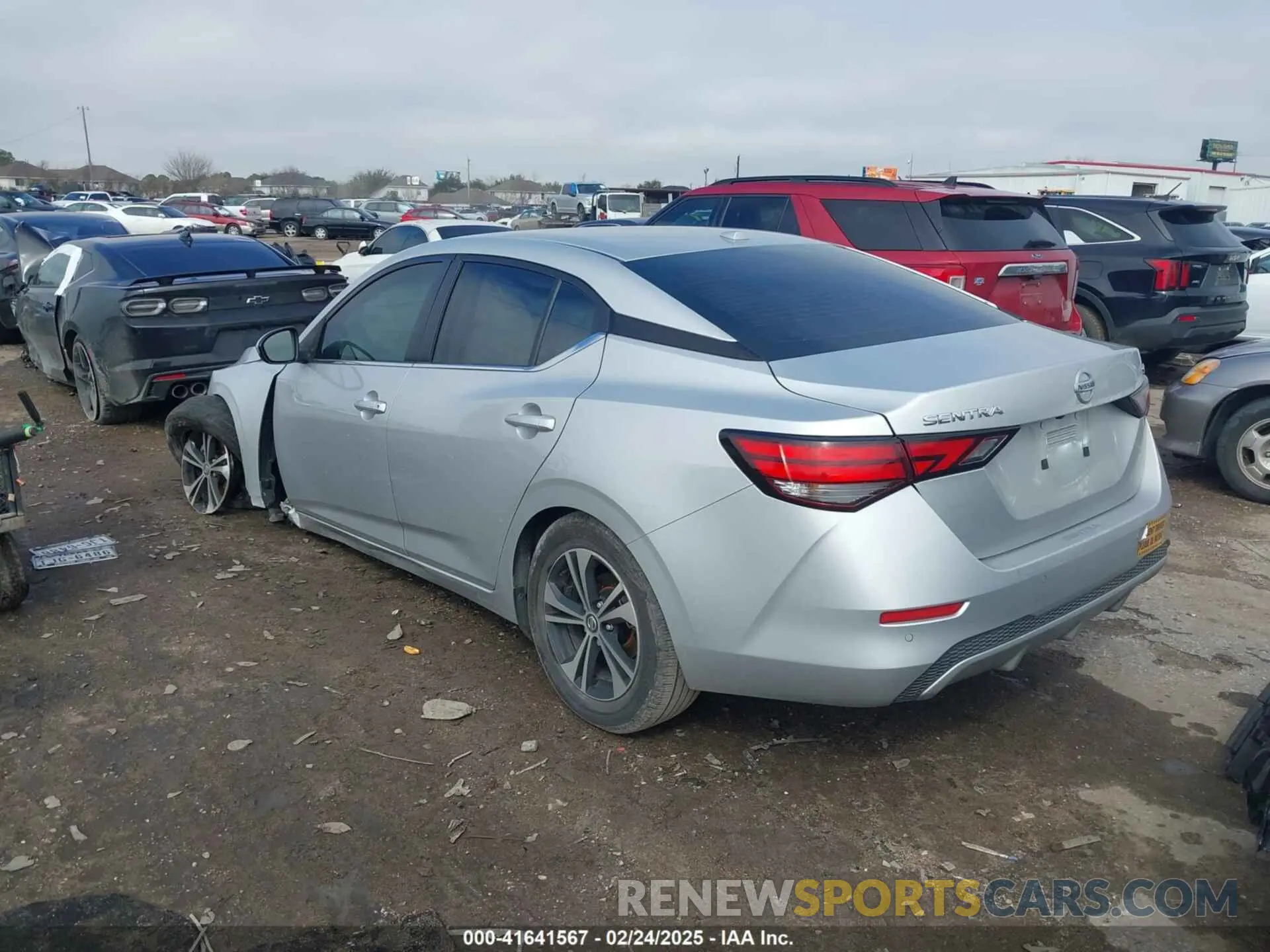 3 Photograph of a damaged car 3N1AB8CV7PY293953 NISSAN SENTRA 2023