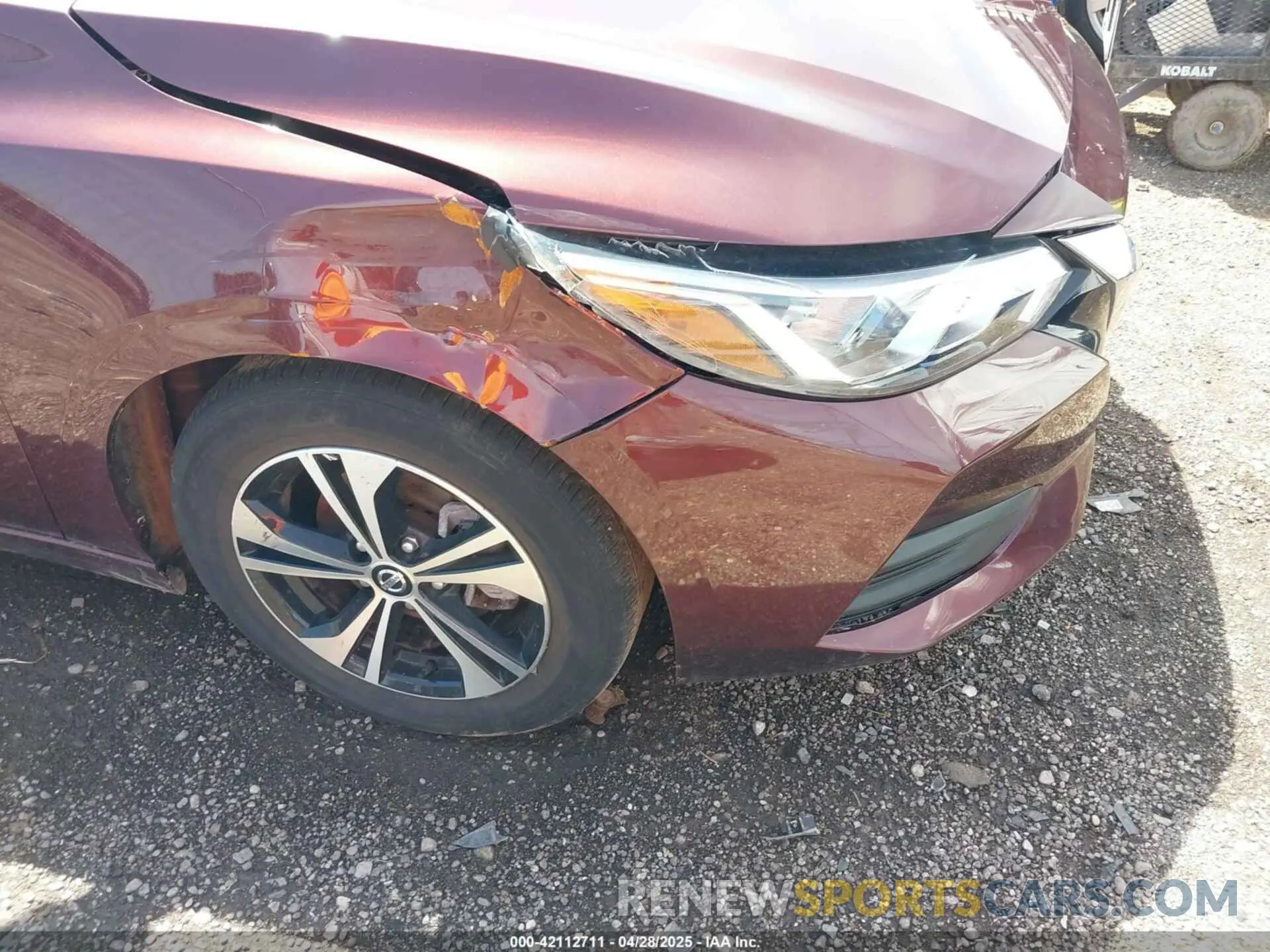 19 Photograph of a damaged car 3N1AB8CV7PY295430 NISSAN SENTRA 2023