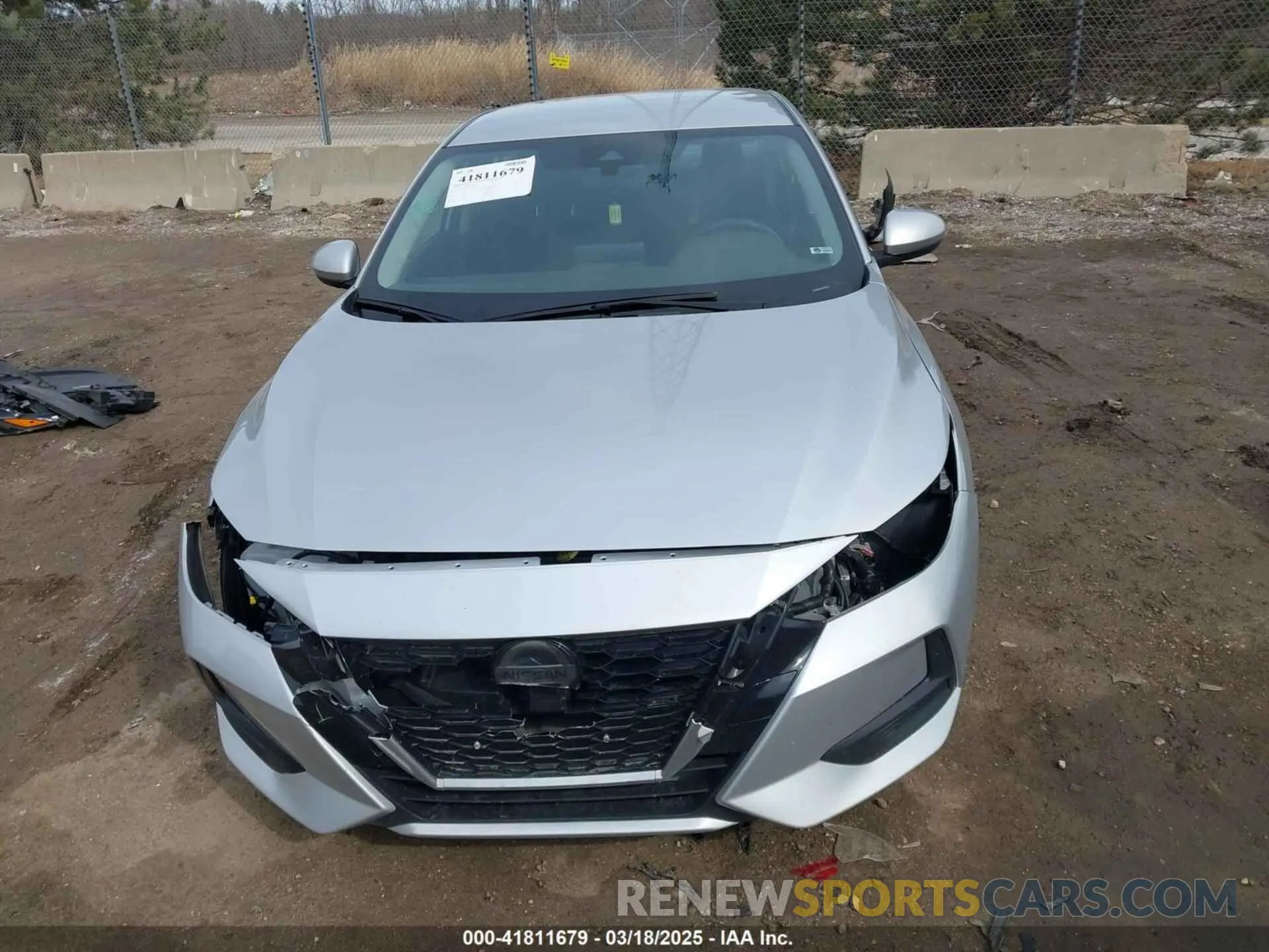 12 Photograph of a damaged car 3N1AB8CV7PY299171 NISSAN SENTRA 2023