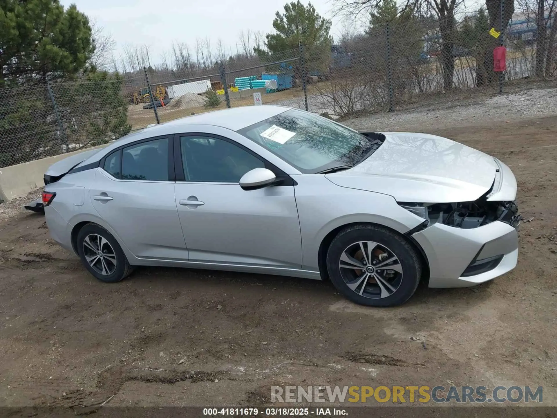 13 Photograph of a damaged car 3N1AB8CV7PY299171 NISSAN SENTRA 2023
