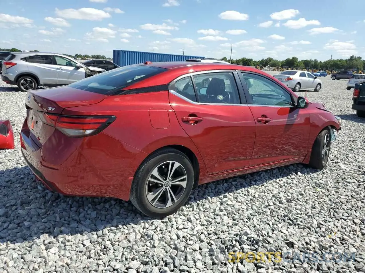 3 Photograph of a damaged car 3N1AB8CV7PY311397 NISSAN SENTRA 2023