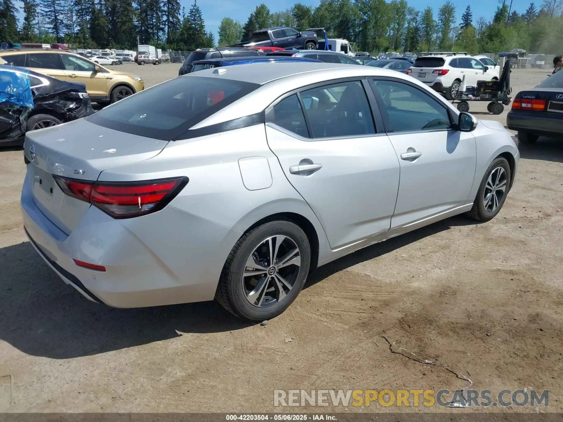 4 Photograph of a damaged car 3N1AB8CV7PY317975 NISSAN SENTRA 2023