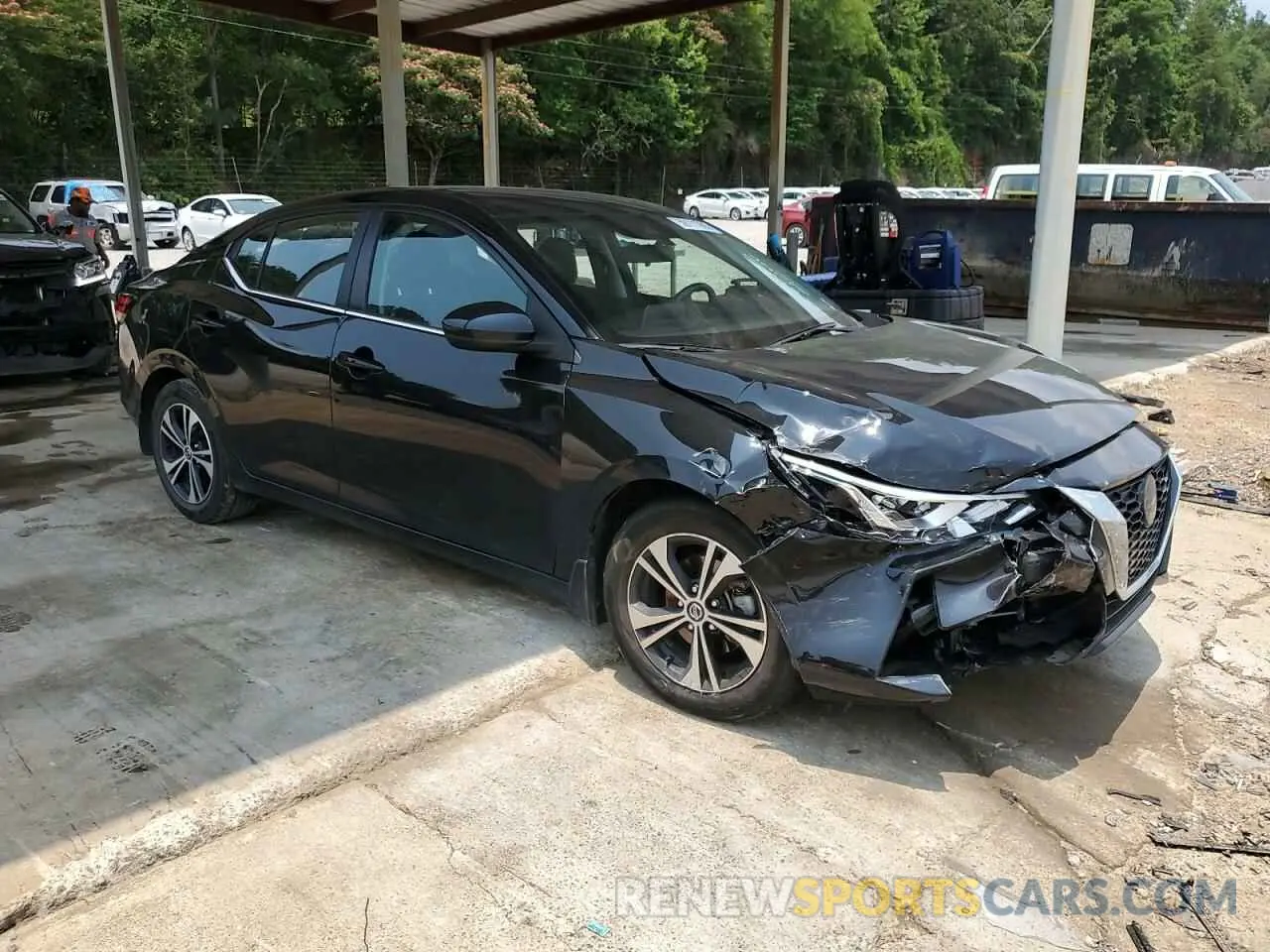 4 Photograph of a damaged car 3N1AB8CV8PY233096 NISSAN SENTRA 2023