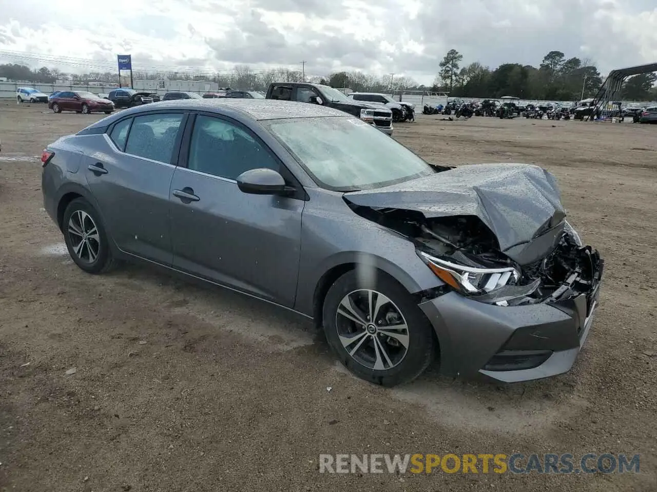 4 Photograph of a damaged car 3N1AB8CV8PY233132 NISSAN SENTRA 2023