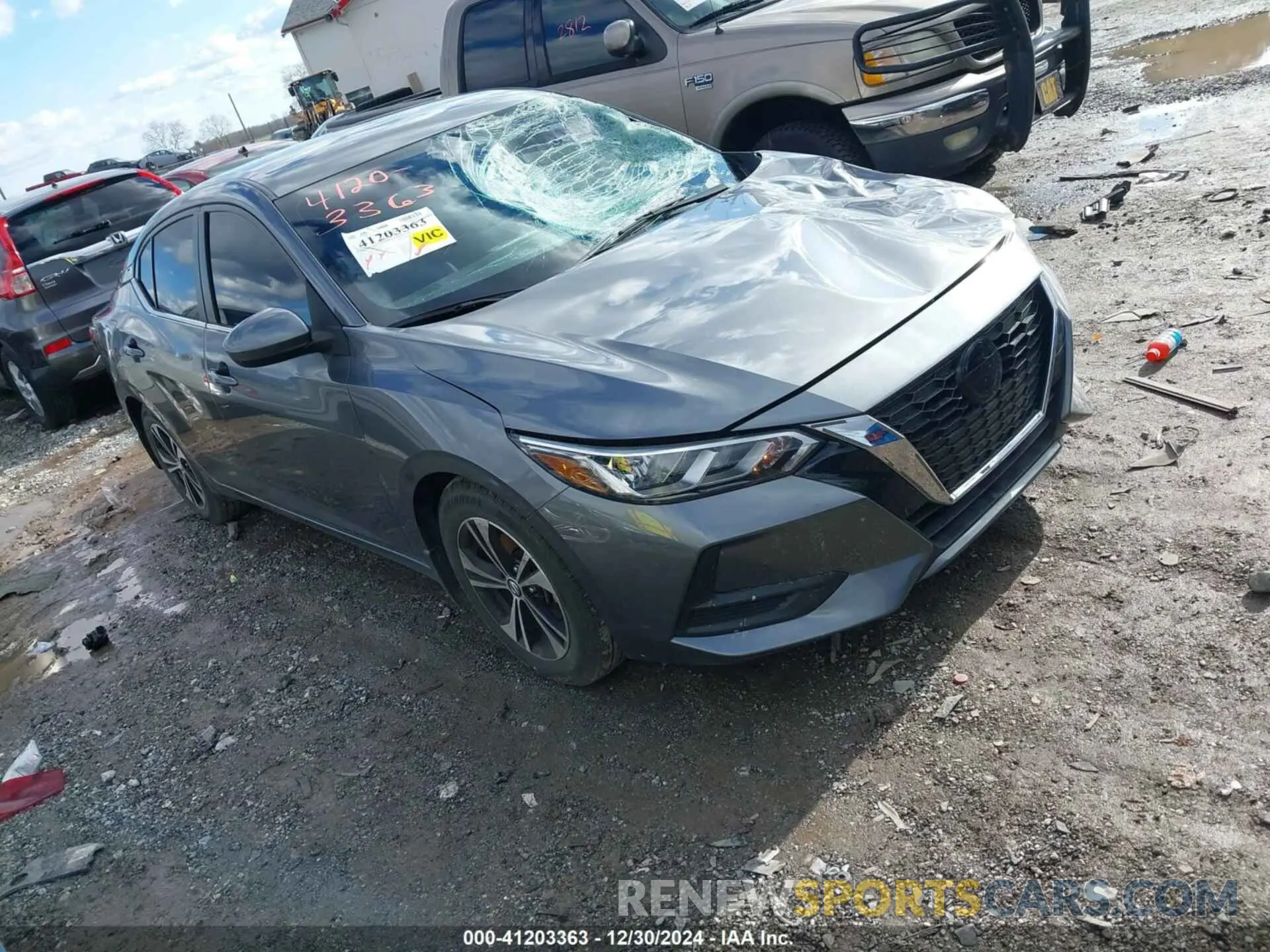 1 Photograph of a damaged car 3N1AB8CV8PY238203 NISSAN SENTRA 2023