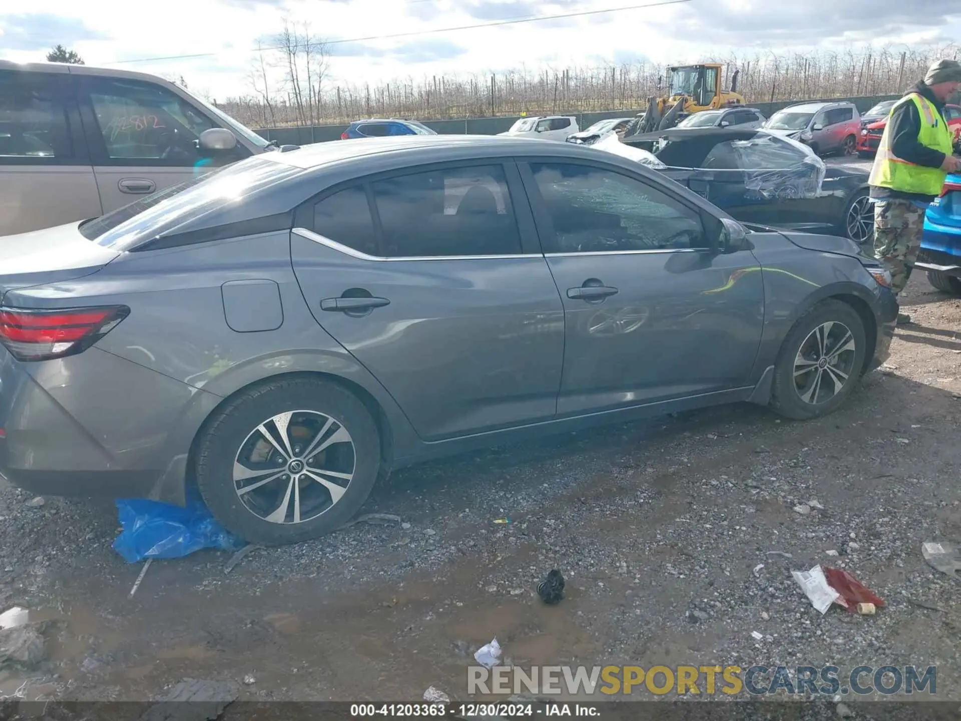 13 Photograph of a damaged car 3N1AB8CV8PY238203 NISSAN SENTRA 2023