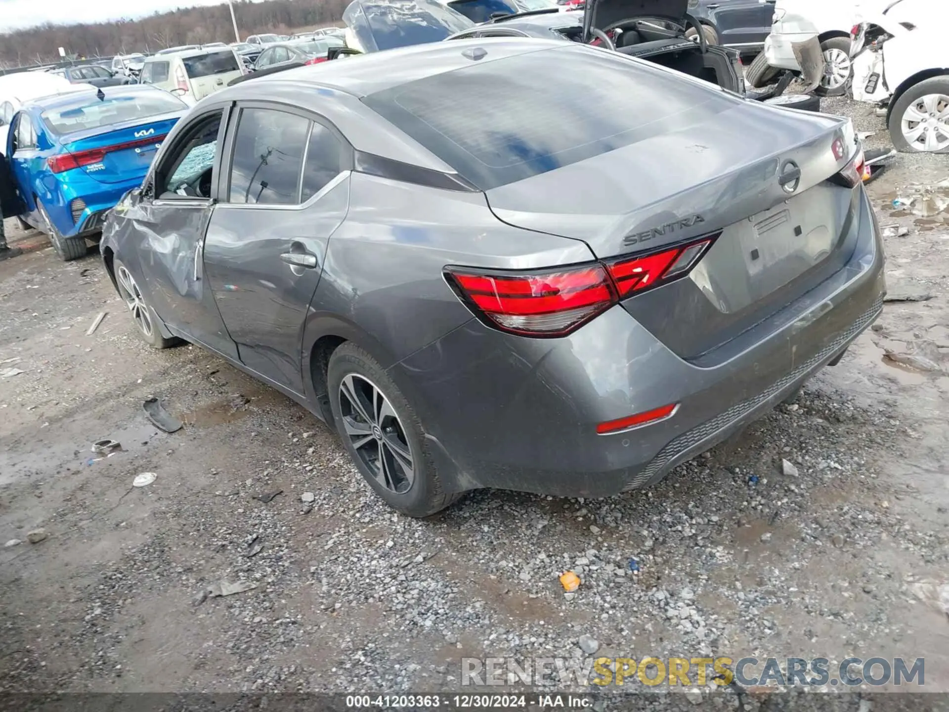 3 Photograph of a damaged car 3N1AB8CV8PY238203 NISSAN SENTRA 2023