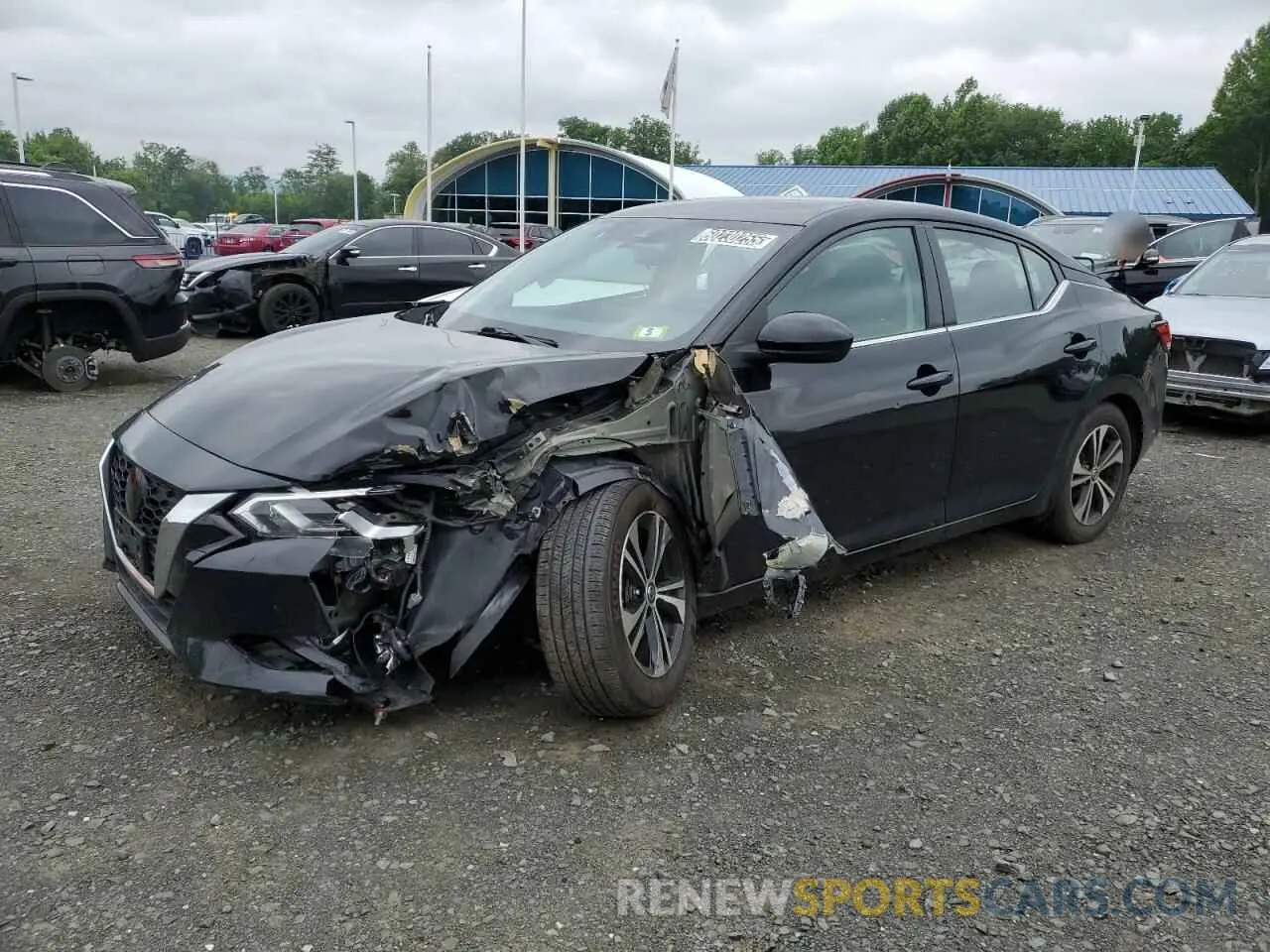 1 Photograph of a damaged car 3N1AB8CV8PY251288 NISSAN SENTRA 2023