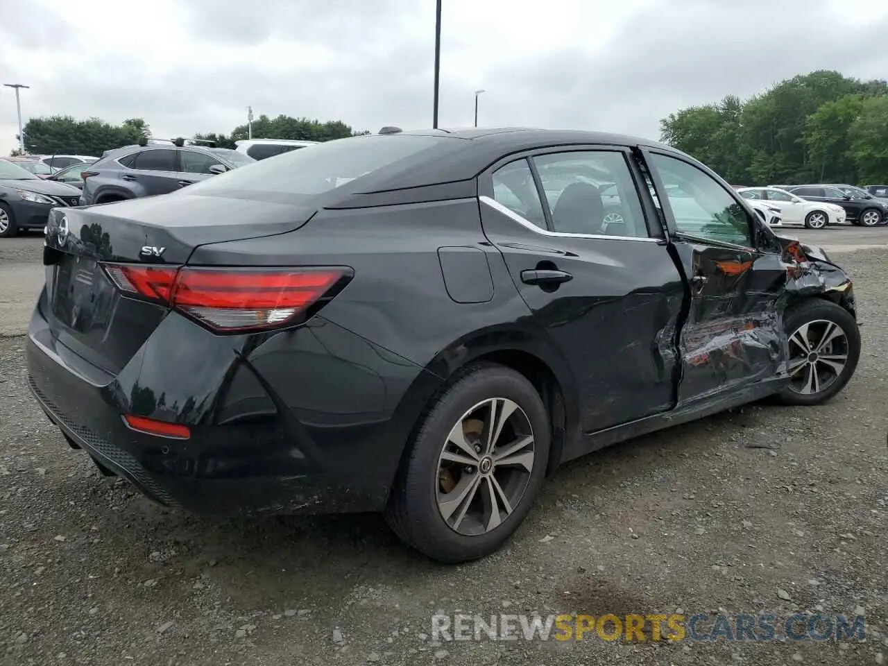 3 Photograph of a damaged car 3N1AB8CV8PY251288 NISSAN SENTRA 2023