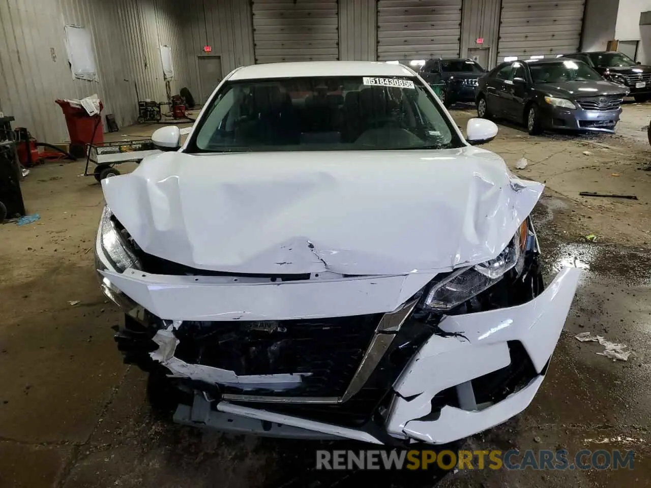 5 Photograph of a damaged car 3N1AB8CV8PY255034 NISSAN SENTRA 2023