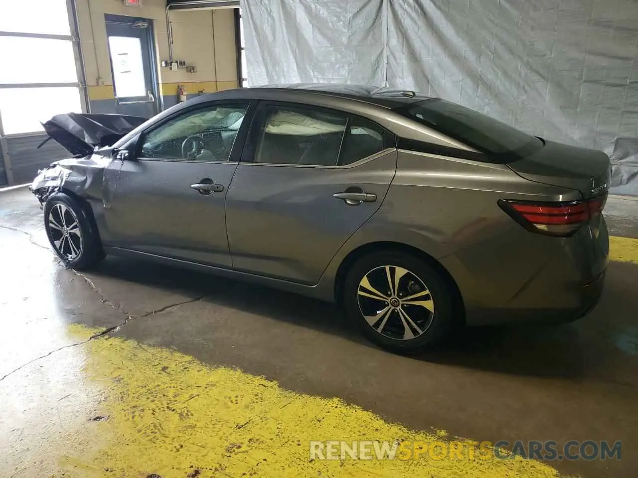 2 Photograph of a damaged car 3N1AB8CV8PY258080 NISSAN SENTRA 2023