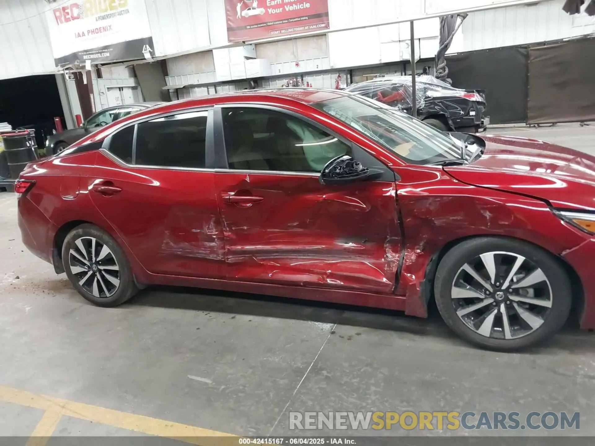 13 Photograph of a damaged car 3N1AB8CV8PY277079 NISSAN SENTRA 2023