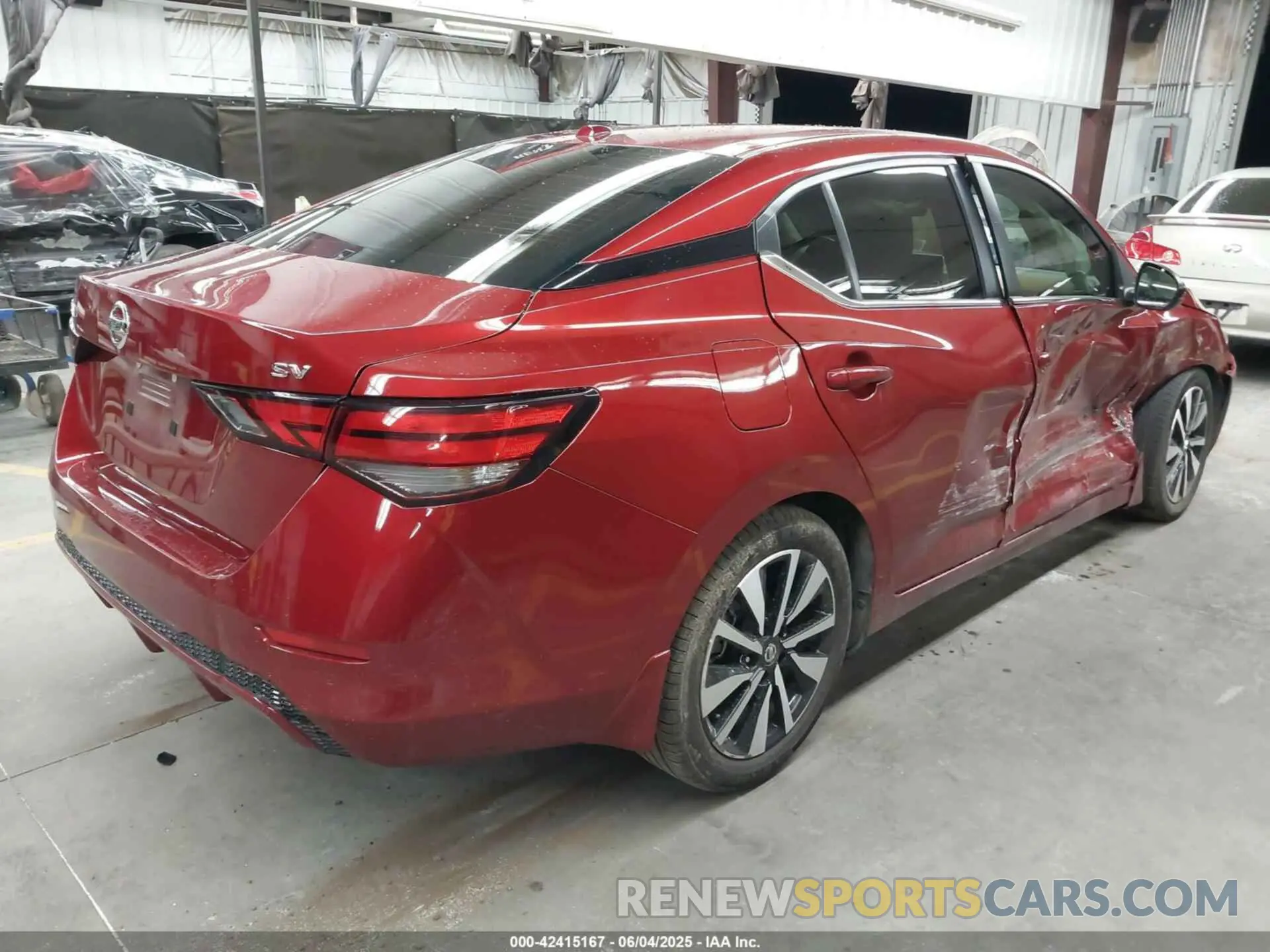4 Photograph of a damaged car 3N1AB8CV8PY277079 NISSAN SENTRA 2023