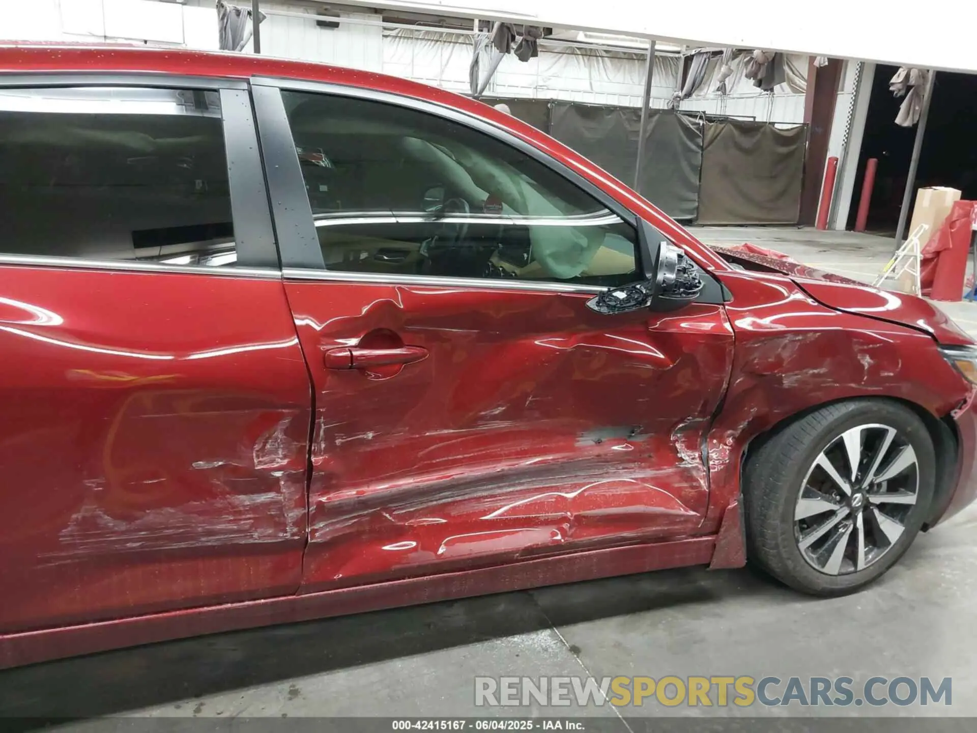 6 Photograph of a damaged car 3N1AB8CV8PY277079 NISSAN SENTRA 2023