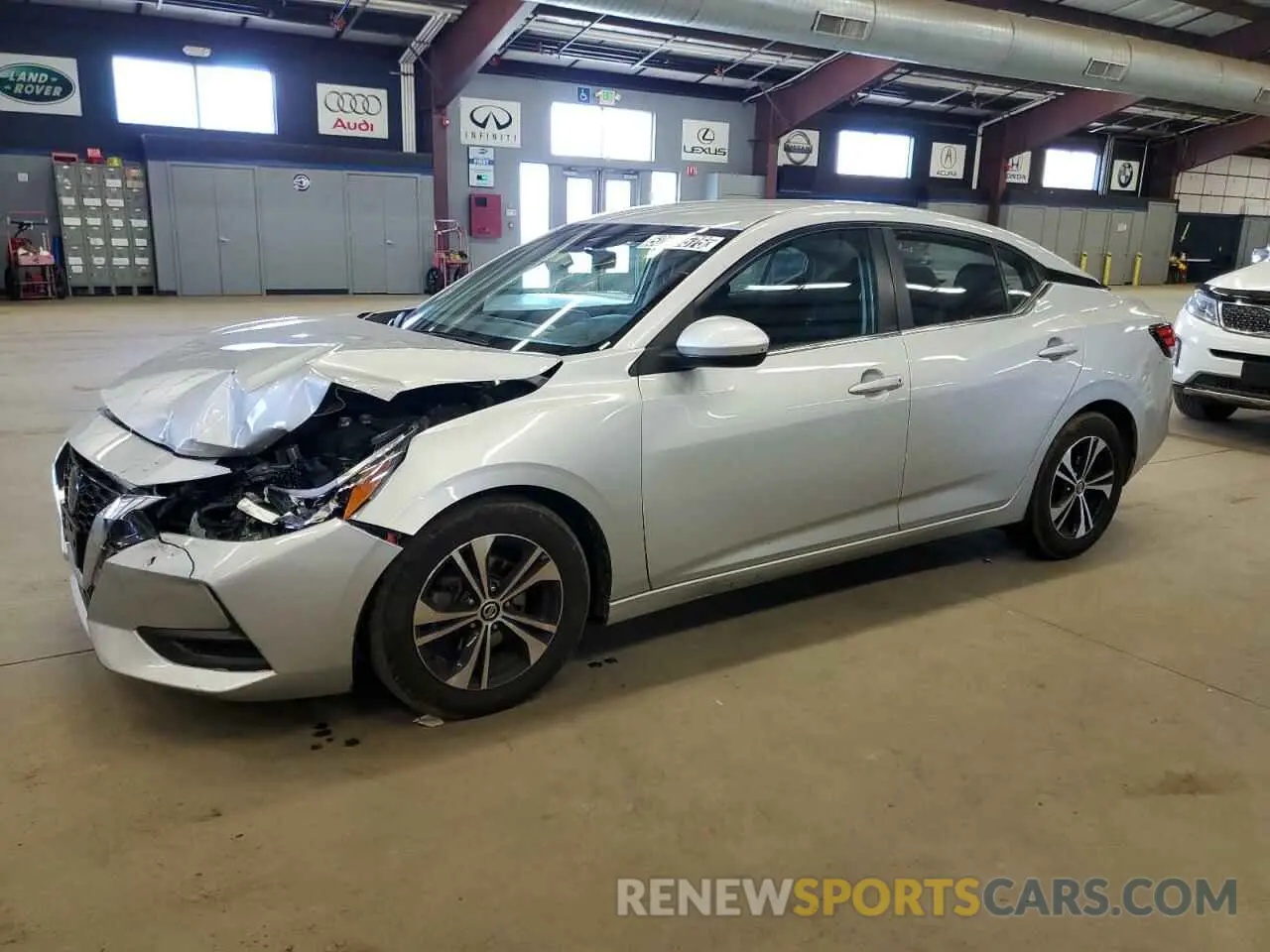 1 Photograph of a damaged car 3N1AB8CV8PY282007 NISSAN SENTRA 2023