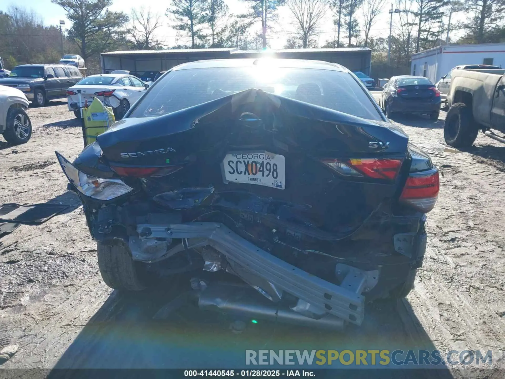 15 Photograph of a damaged car 3N1AB8CV8PY287014 NISSAN SENTRA 2023