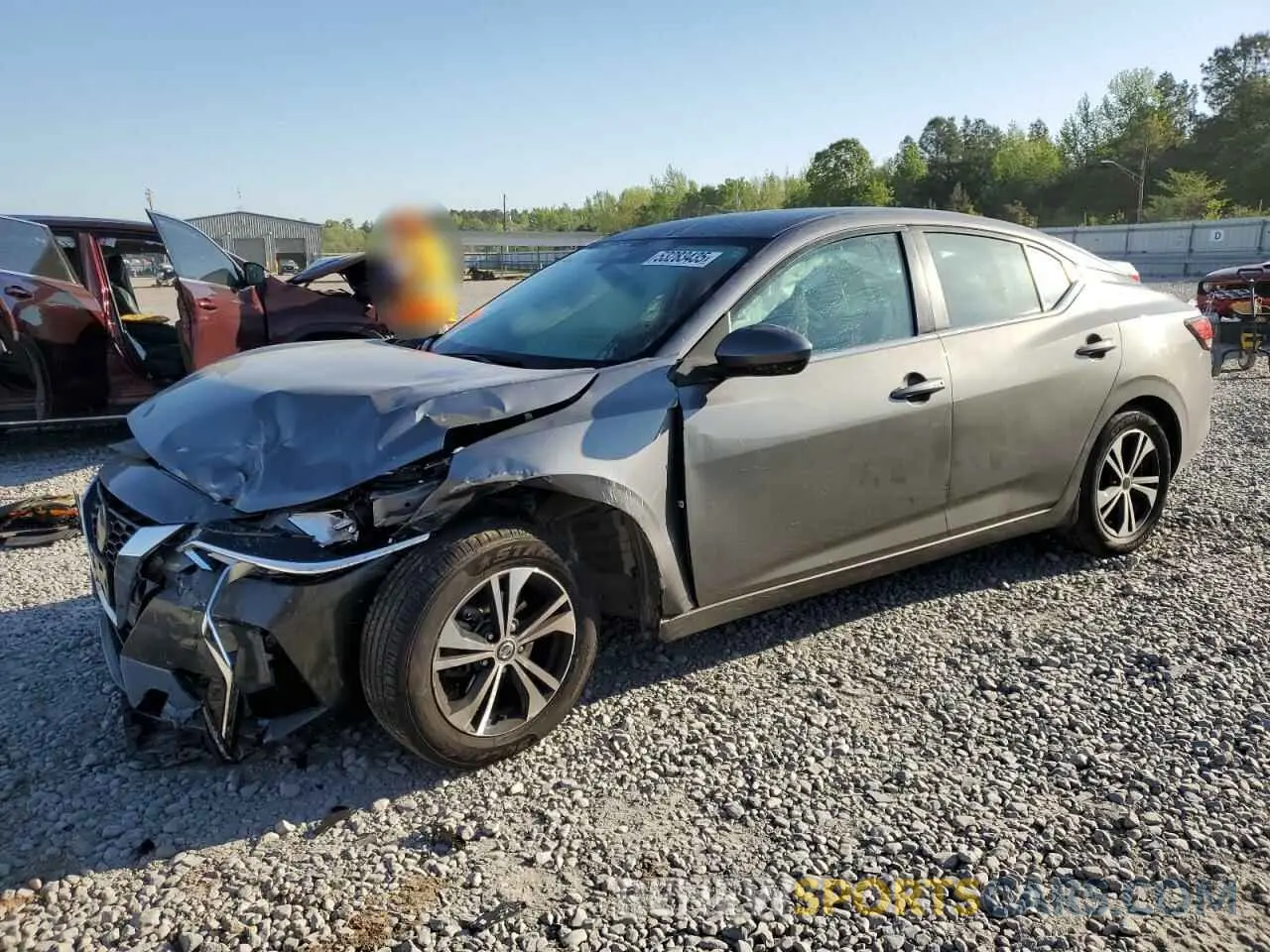 1 Photograph of a damaged car 3N1AB8CV8PY304443 NISSAN SENTRA 2023