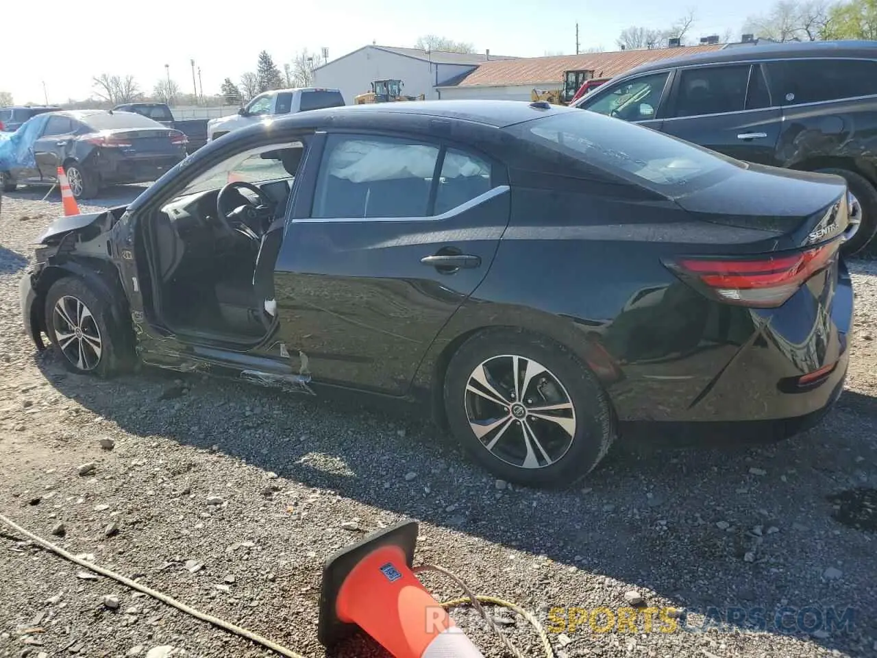 2 Photograph of a damaged car 3N1AB8CV8PY313840 NISSAN SENTRA 2023