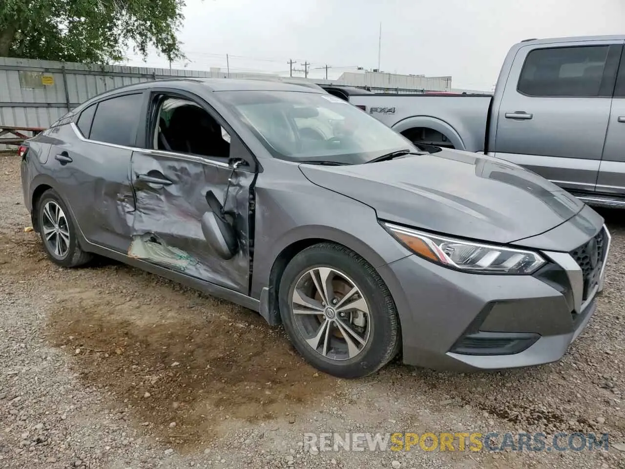 4 Photograph of a damaged car 3N1AB8CV8PY318519 NISSAN SENTRA 2023