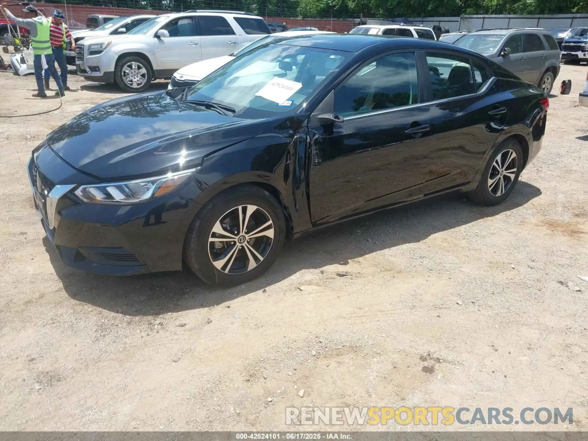 2 Photograph of a damaged car 3N1AB8CV9PY223998 NISSAN SENTRA 2023