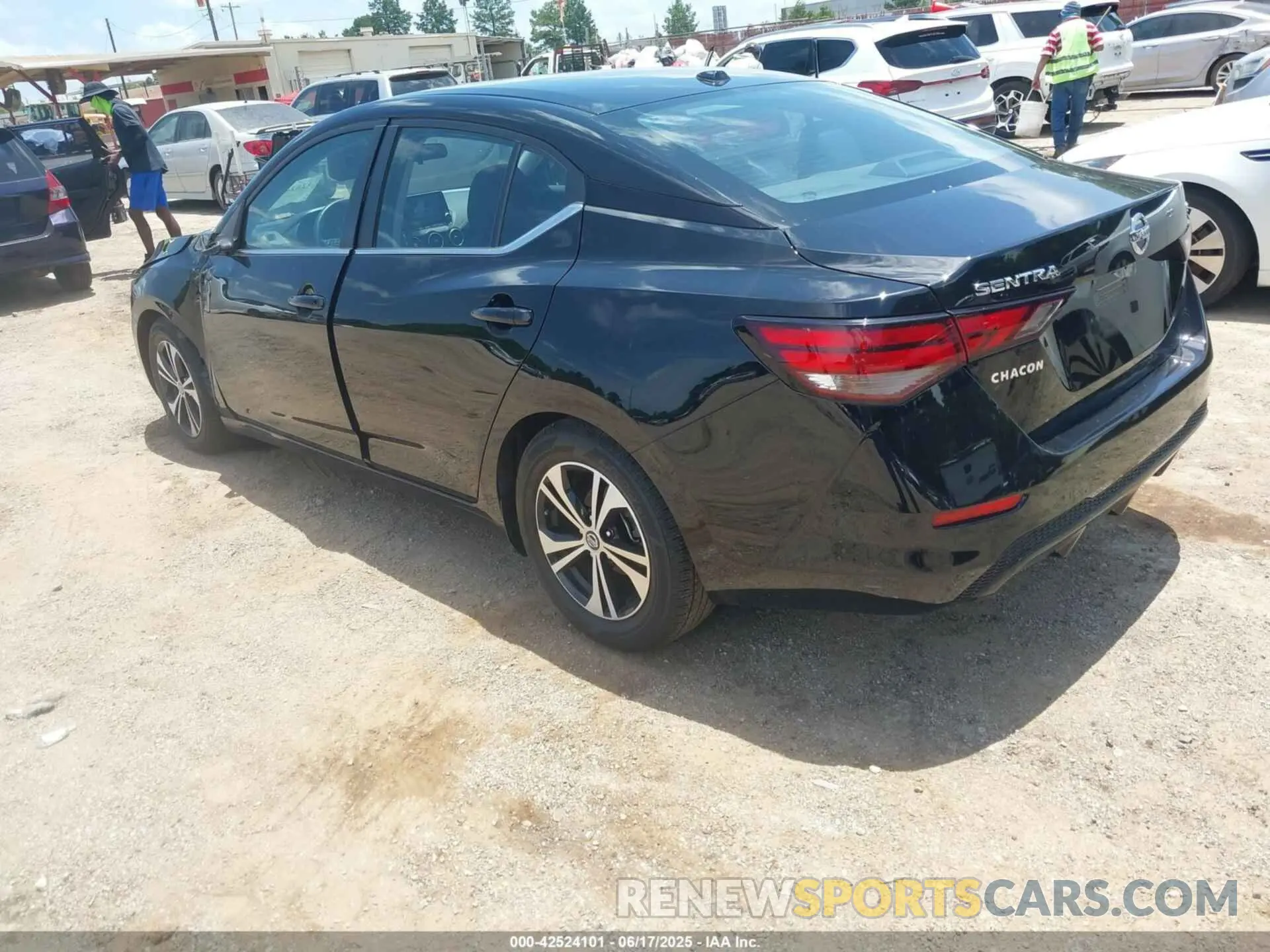 3 Photograph of a damaged car 3N1AB8CV9PY223998 NISSAN SENTRA 2023