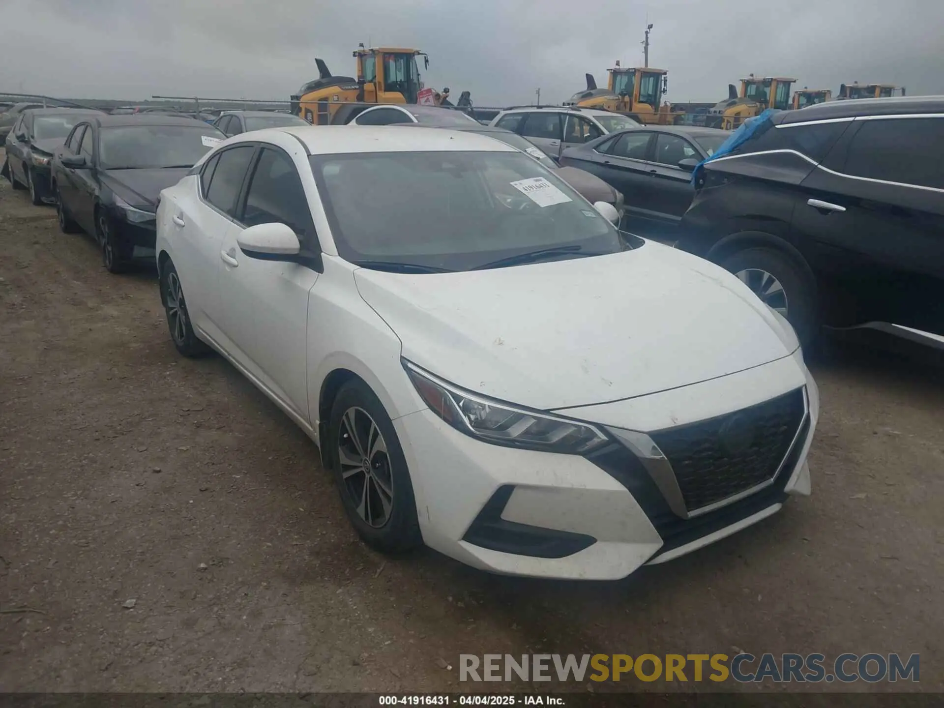 1 Photograph of a damaged car 3N1AB8CV9PY227128 NISSAN SENTRA 2023
