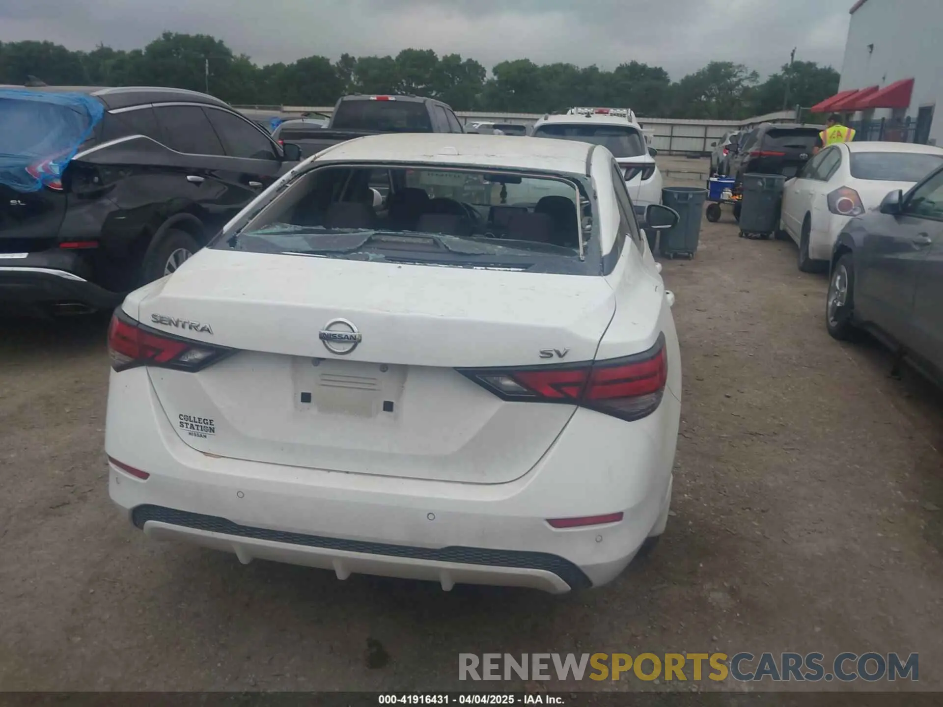 17 Photograph of a damaged car 3N1AB8CV9PY227128 NISSAN SENTRA 2023