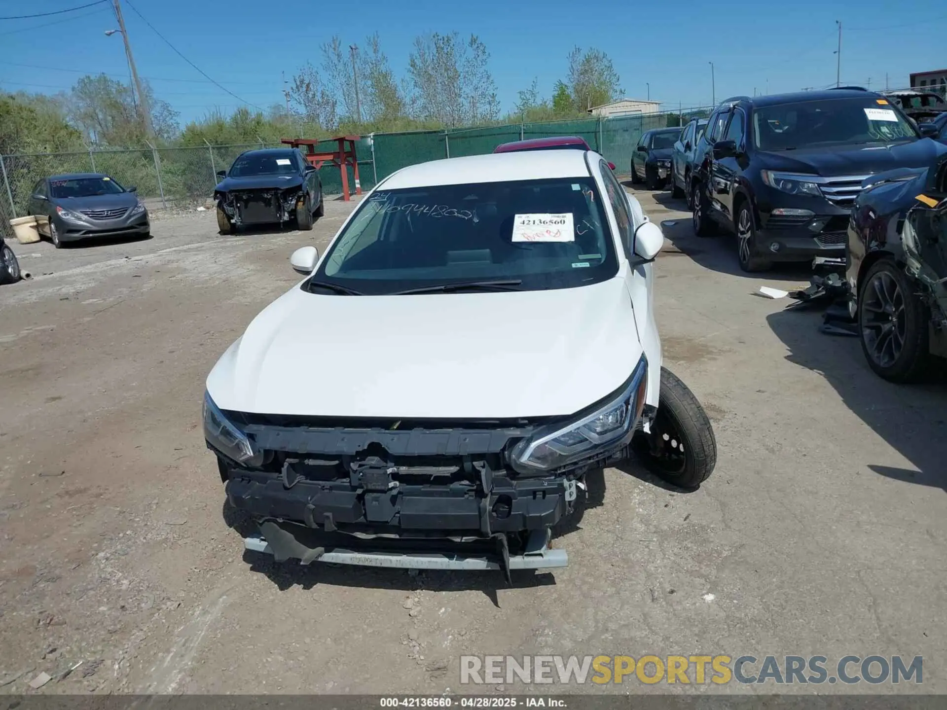 13 Photograph of a damaged car 3N1AB8CV9PY240090 NISSAN SENTRA 2023