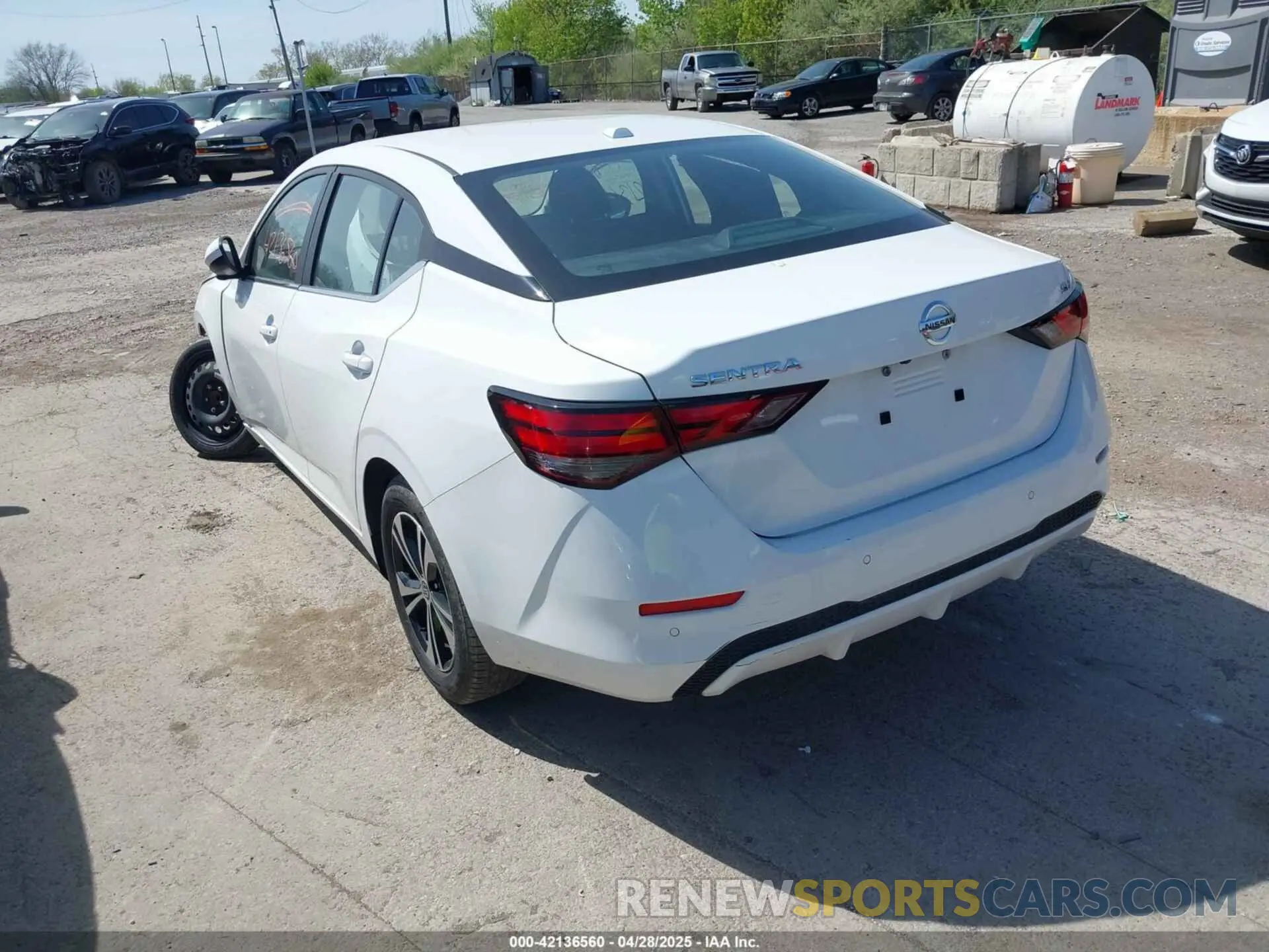 3 Photograph of a damaged car 3N1AB8CV9PY240090 NISSAN SENTRA 2023