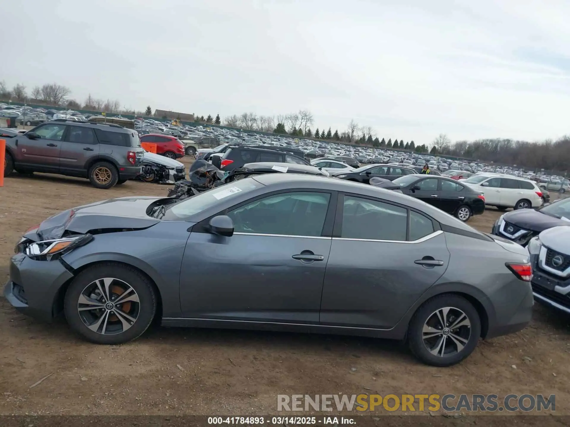 14 Photograph of a damaged car 3N1AB8CV9PY240929 NISSAN SENTRA 2023