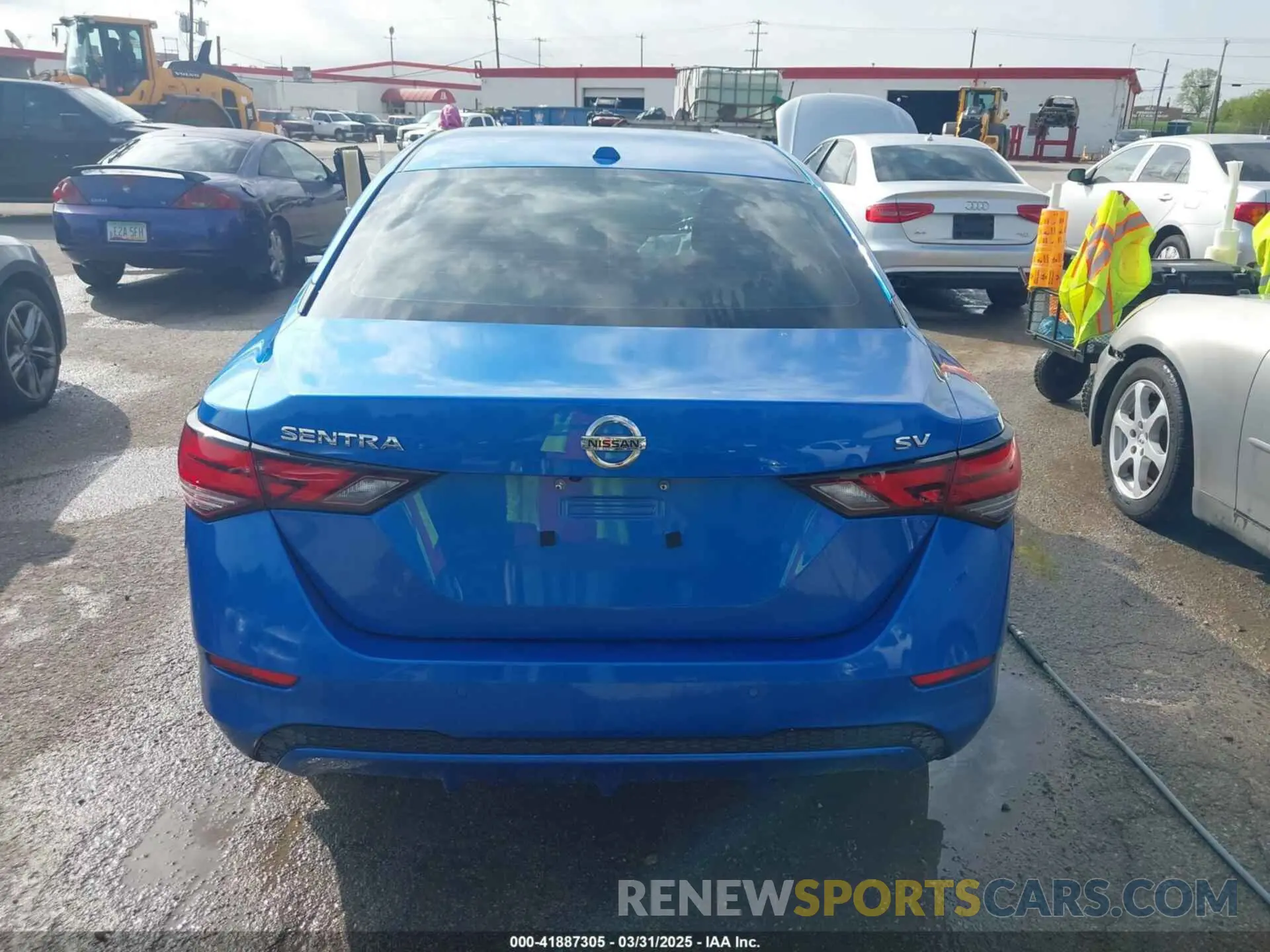 17 Photograph of a damaged car 3N1AB8CV9PY241272 NISSAN SENTRA 2023