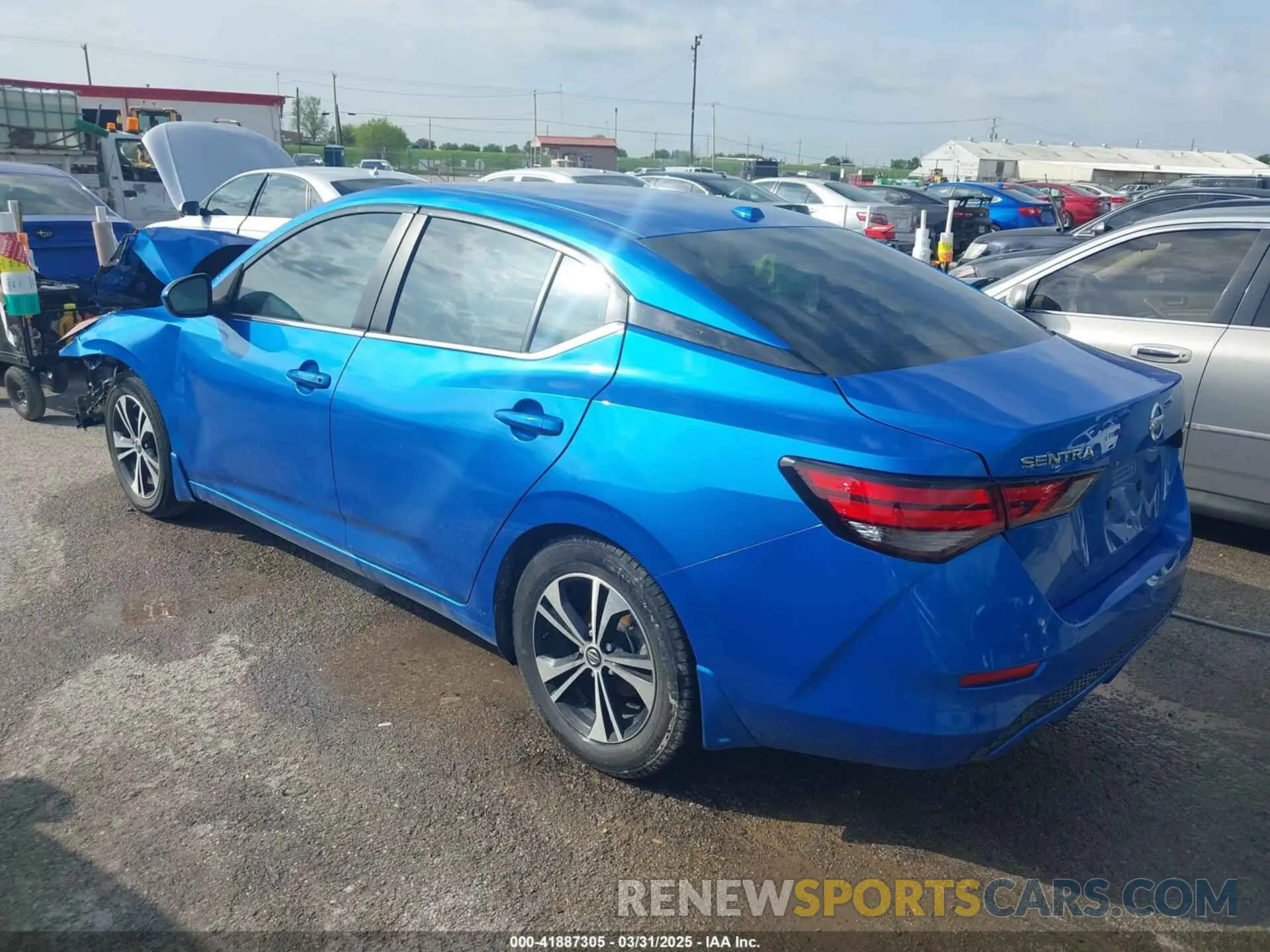 3 Photograph of a damaged car 3N1AB8CV9PY241272 NISSAN SENTRA 2023