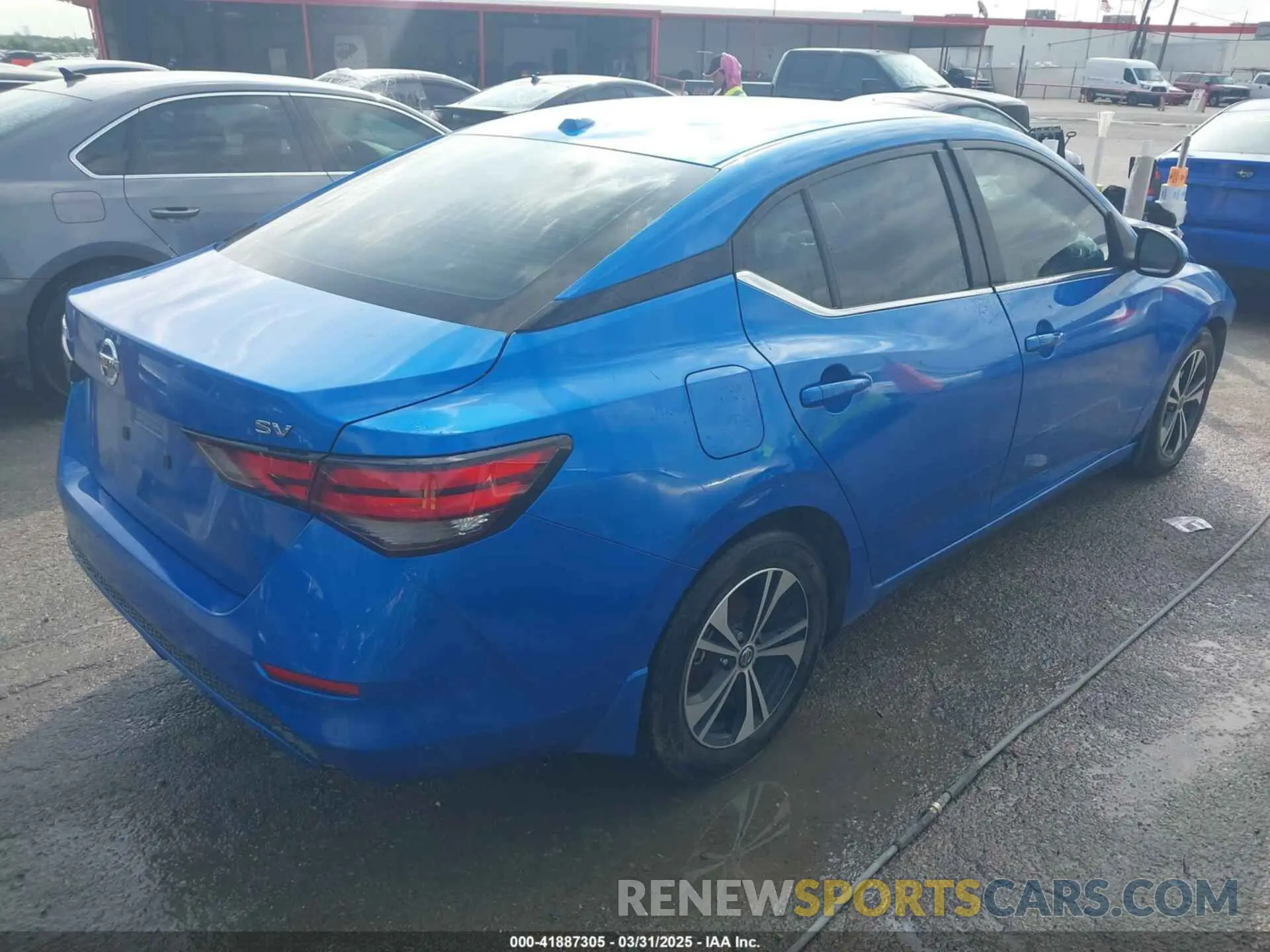 4 Photograph of a damaged car 3N1AB8CV9PY241272 NISSAN SENTRA 2023