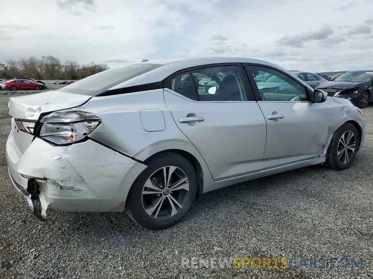 3 Photograph of a damaged car 3N1AB8CV9PY249758 NISSAN SENTRA 2023