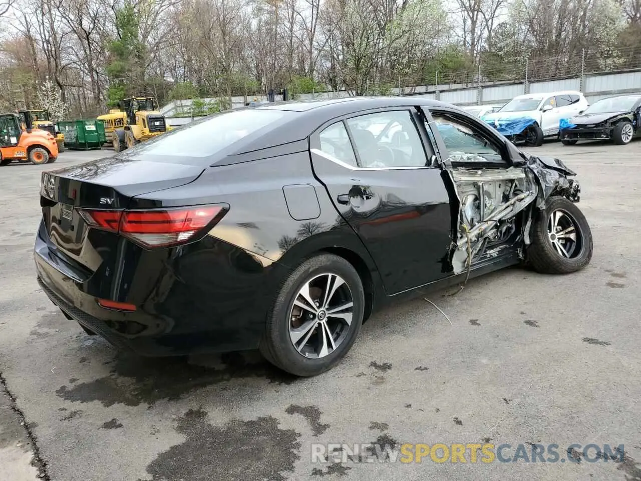 3 Photograph of a damaged car 3N1AB8CV9PY252417 NISSAN SENTRA 2023