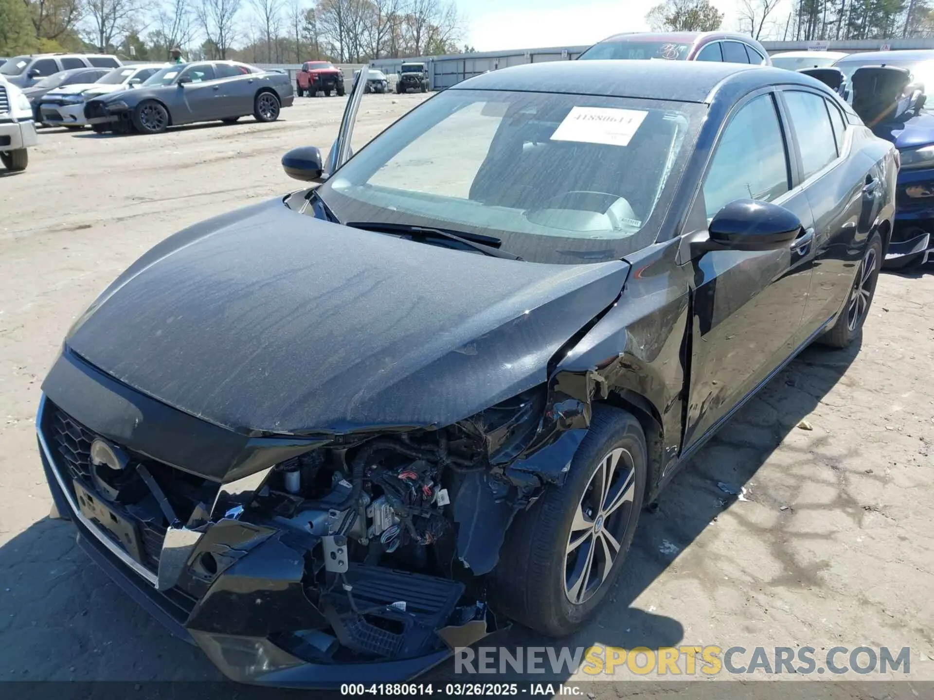 2 Photograph of a damaged car 3N1AB8CV9PY262090 NISSAN SENTRA 2023