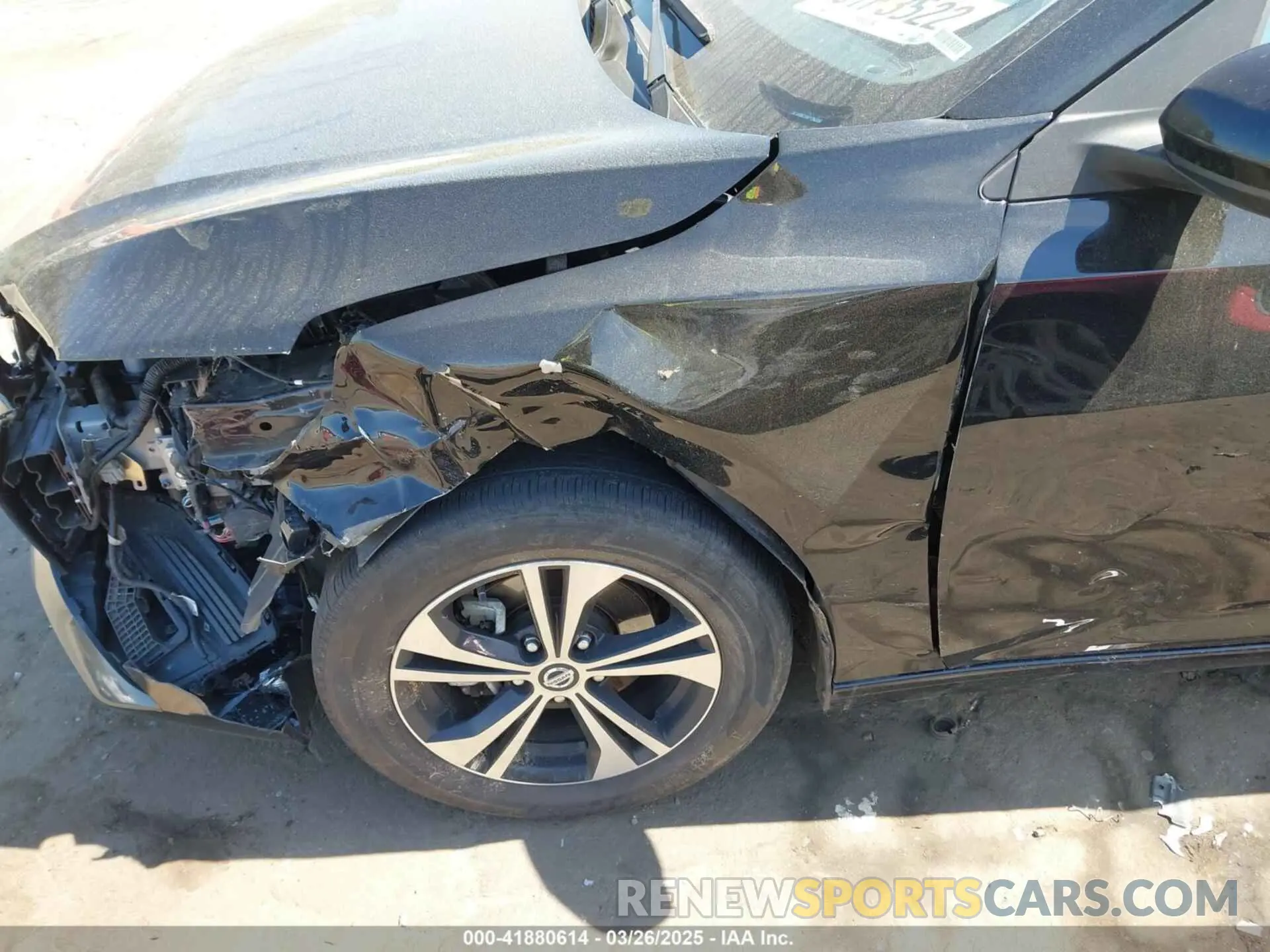 6 Photograph of a damaged car 3N1AB8CV9PY262090 NISSAN SENTRA 2023