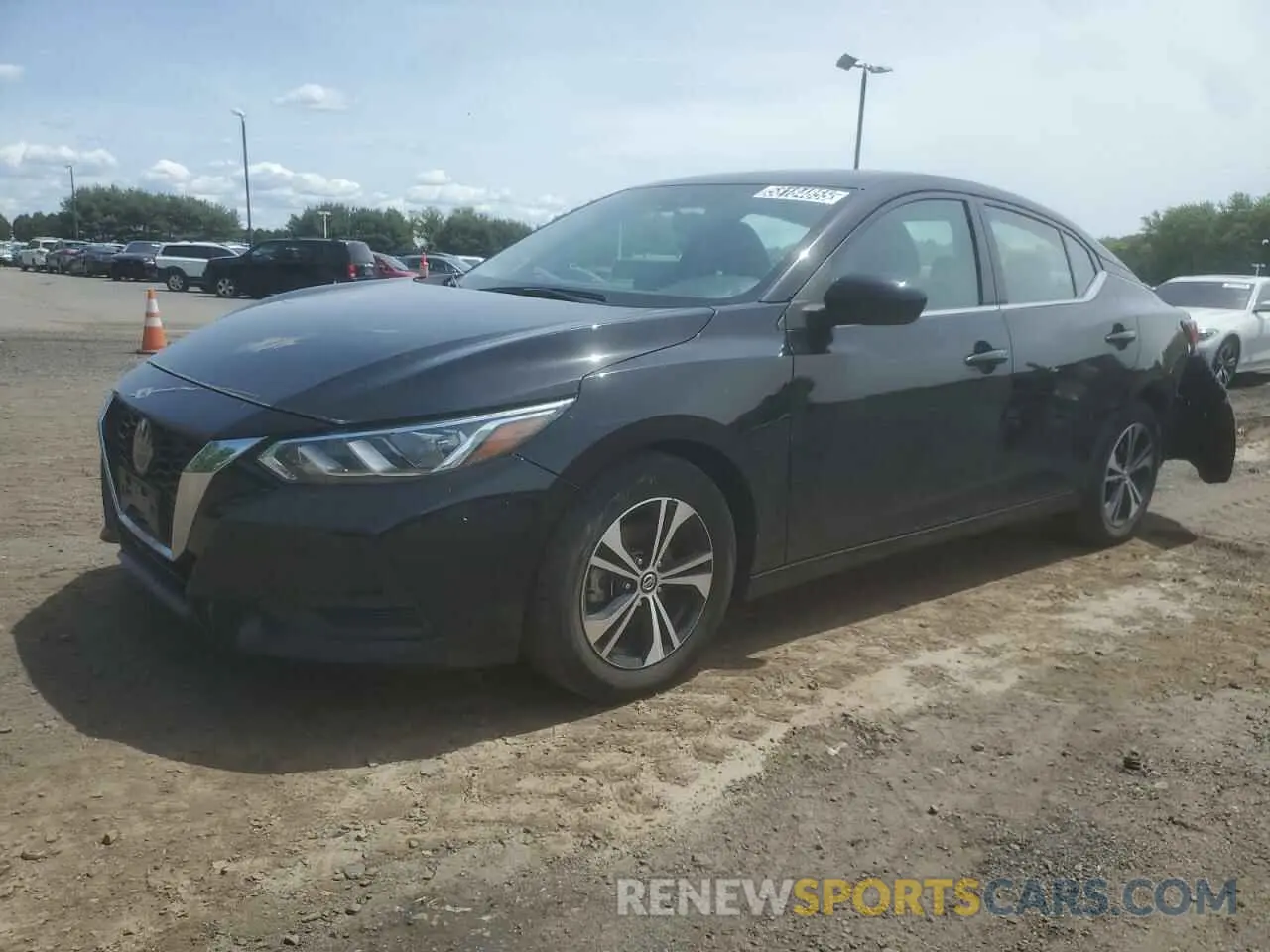 1 Photograph of a damaged car 3N1AB8CV9PY278810 NISSAN SENTRA 2023
