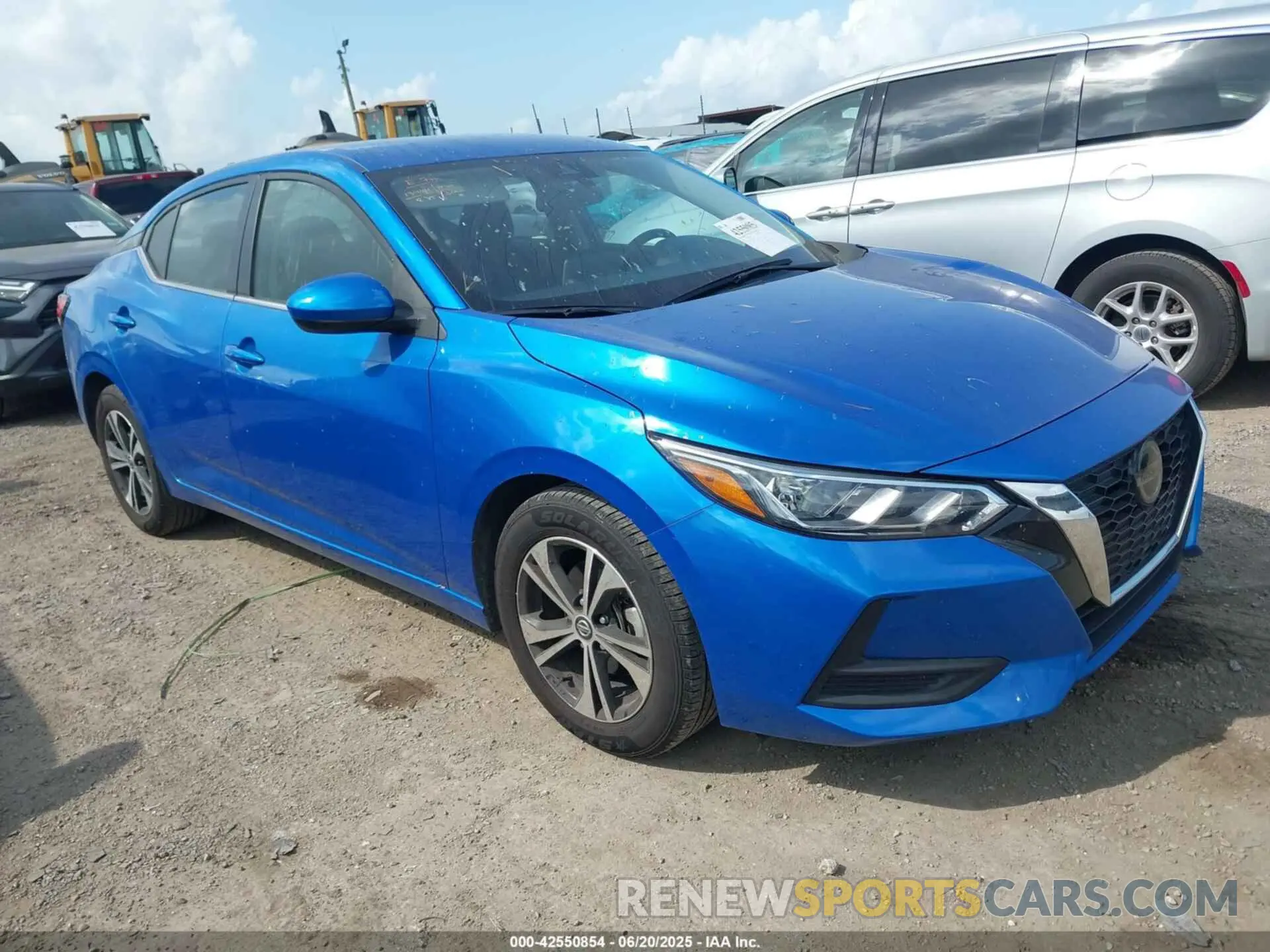 1 Photograph of a damaged car 3N1AB8CV9PY297762 NISSAN SENTRA 2023