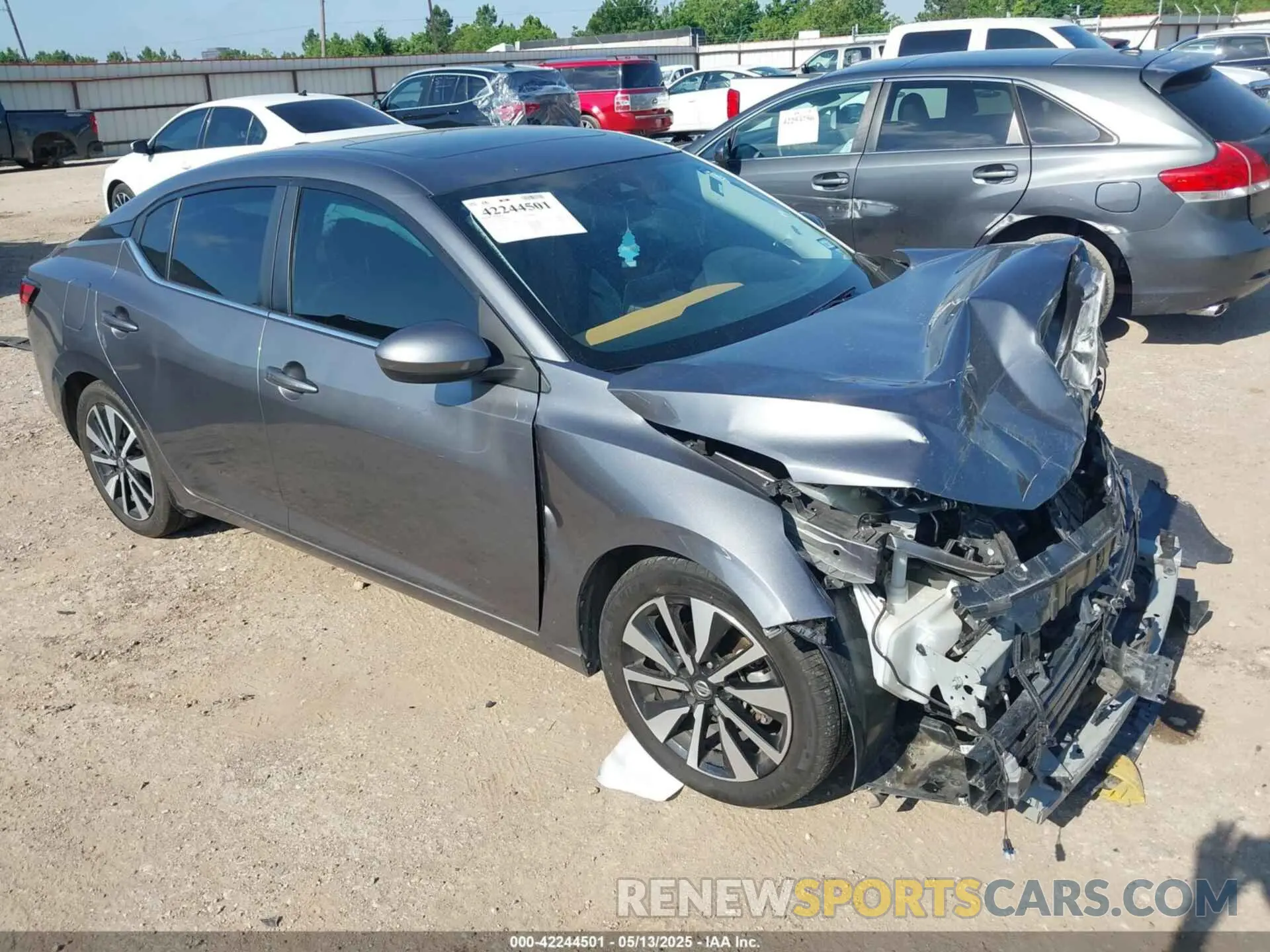 1 Photograph of a damaged car 3N1AB8CV9PY313149 NISSAN SENTRA 2023